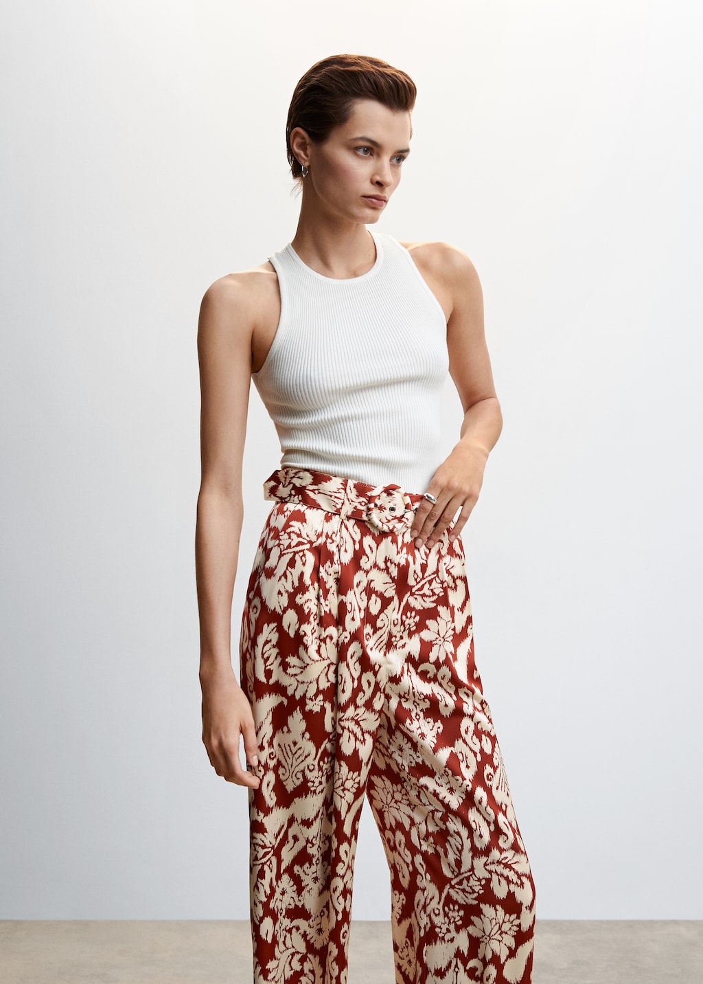 Printed culottes