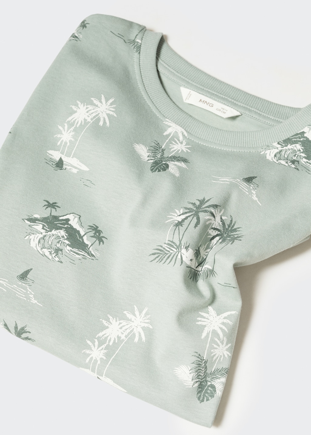 Palm print T-shirt - Details of the article 8