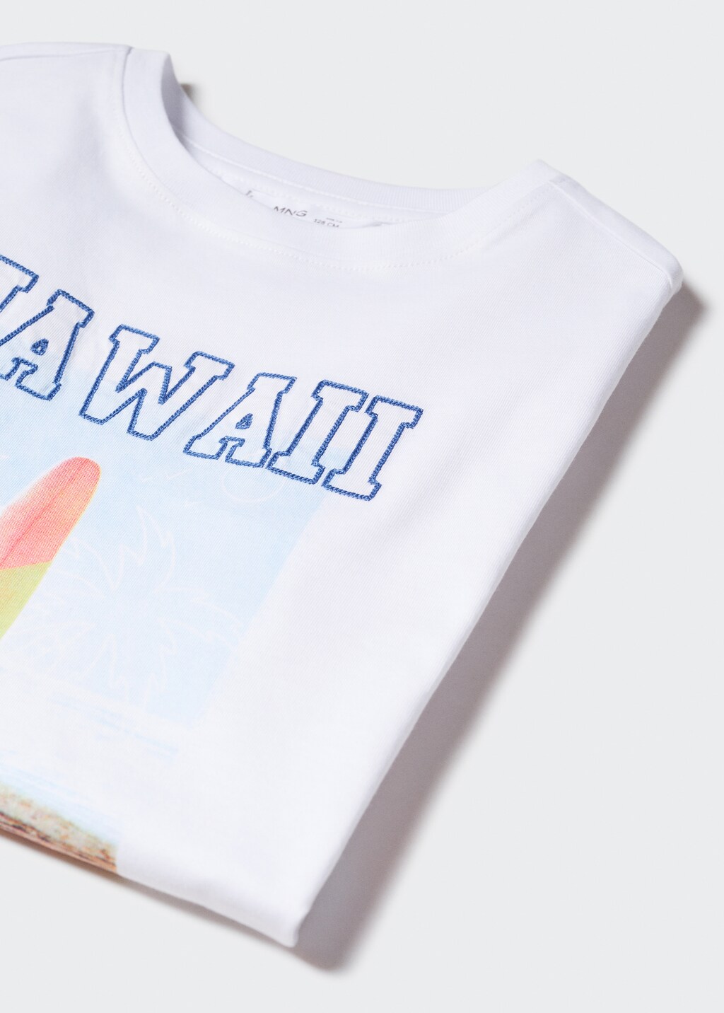 Printed cotton-blend t-shirt - Details of the article 8