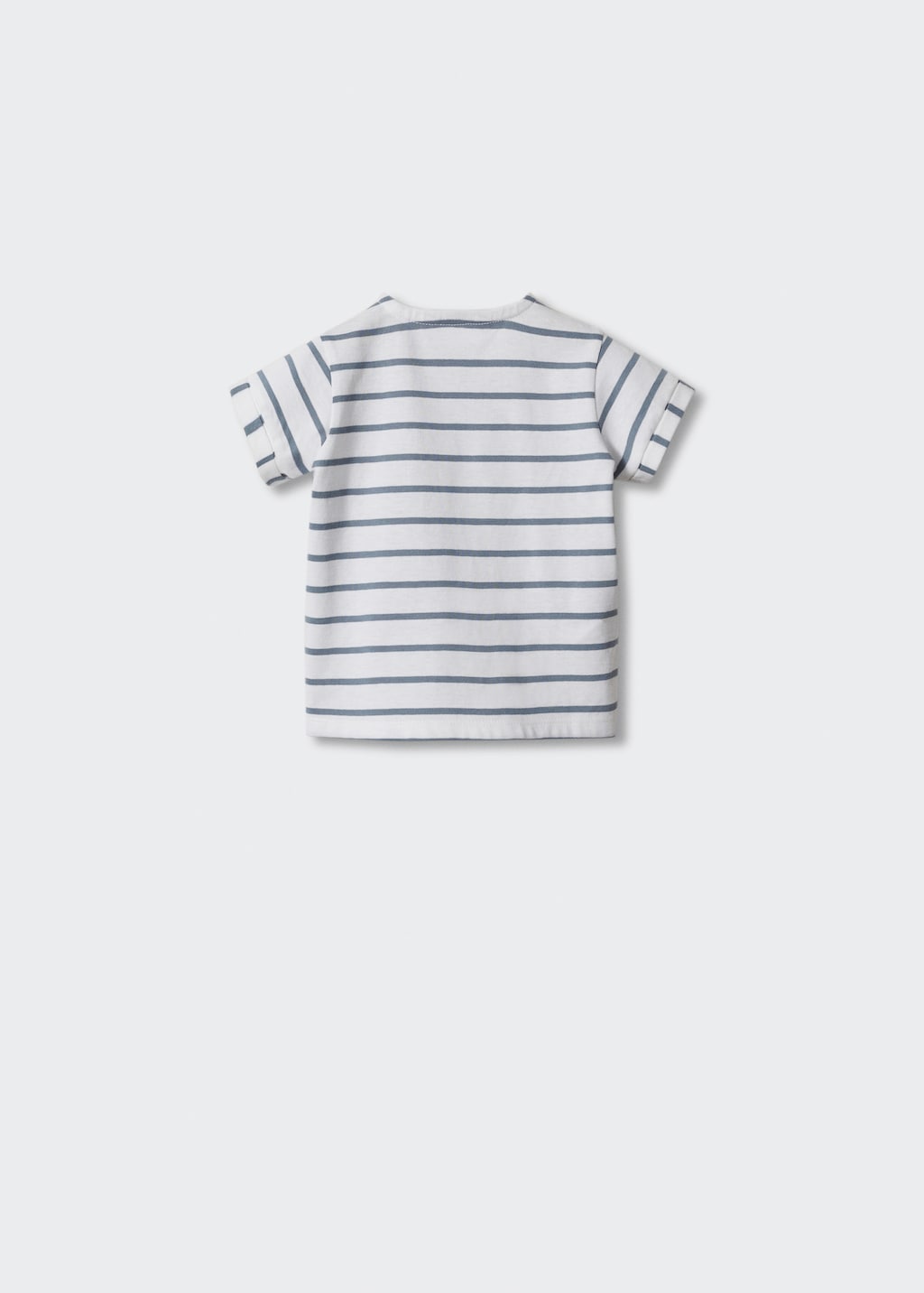 Striped T-shirt - Reverse of the article