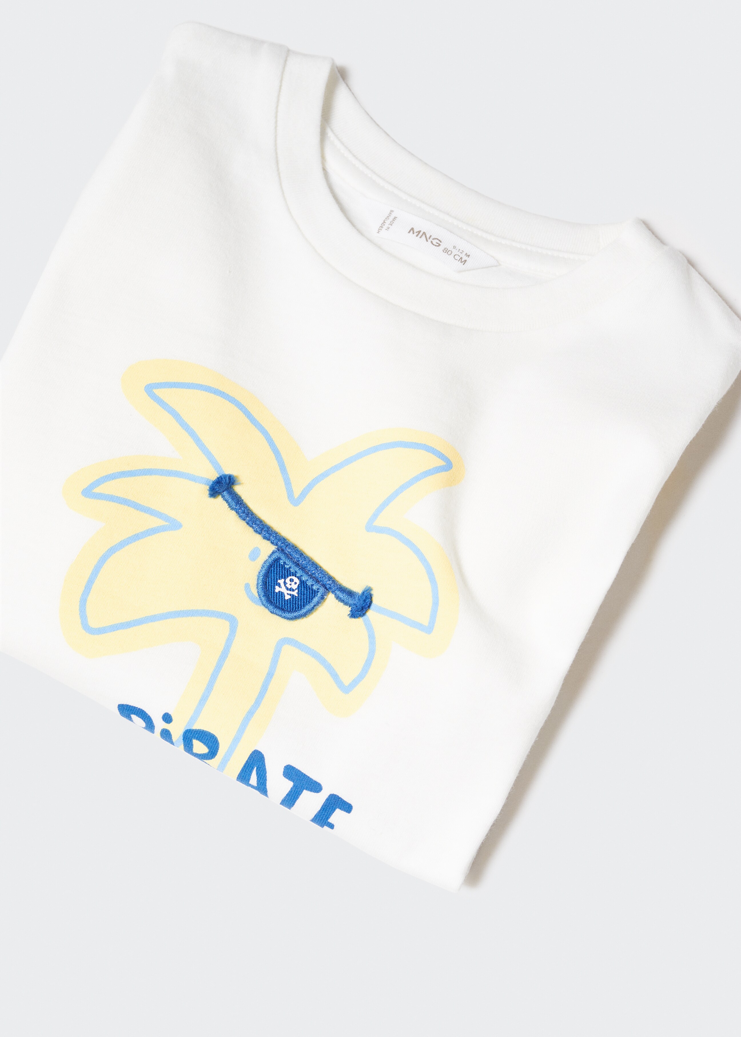 Printed cotton-blend T-shirt - Details of the article 8