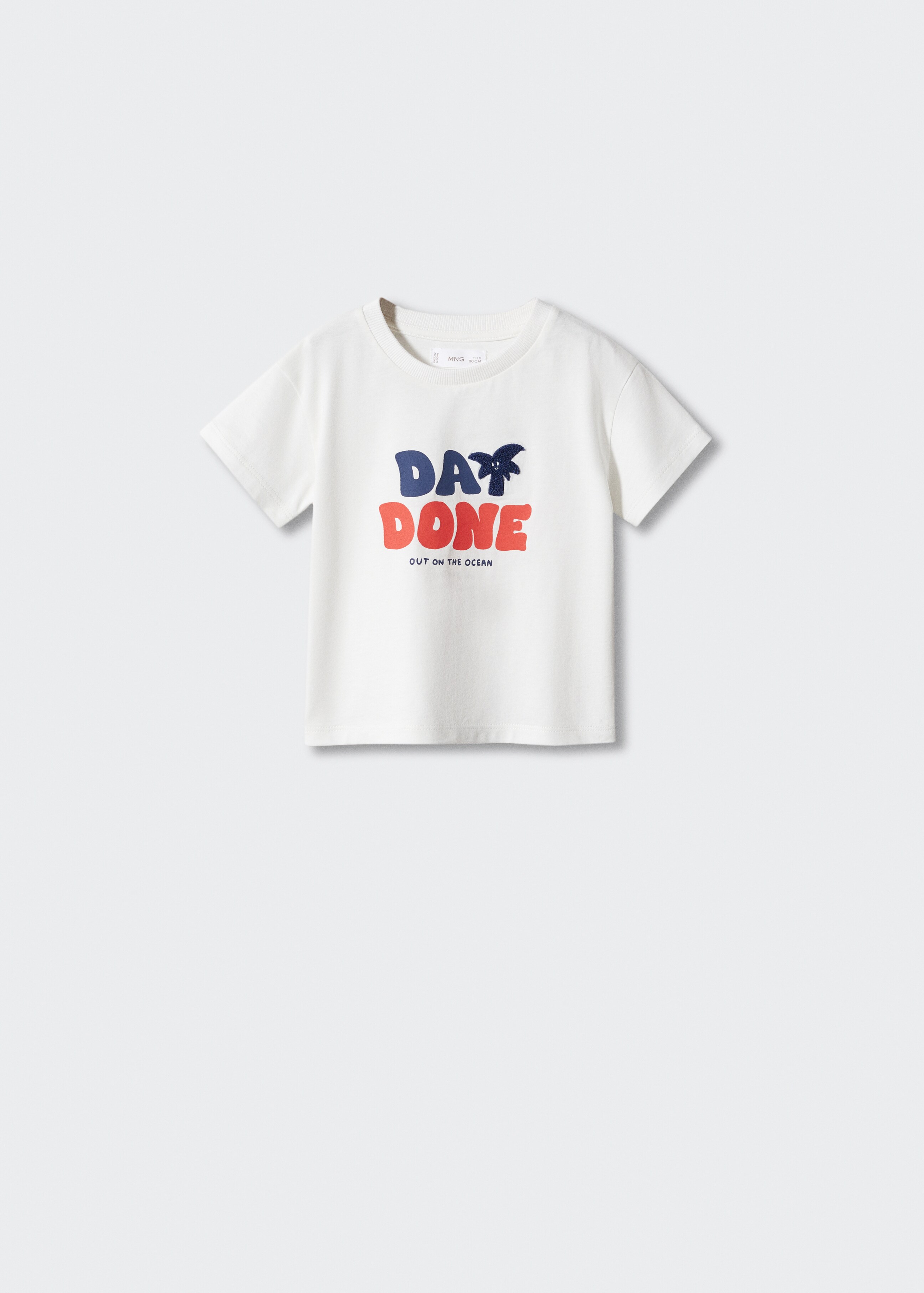 Camiseta algodón letras - Artículo sin modelo