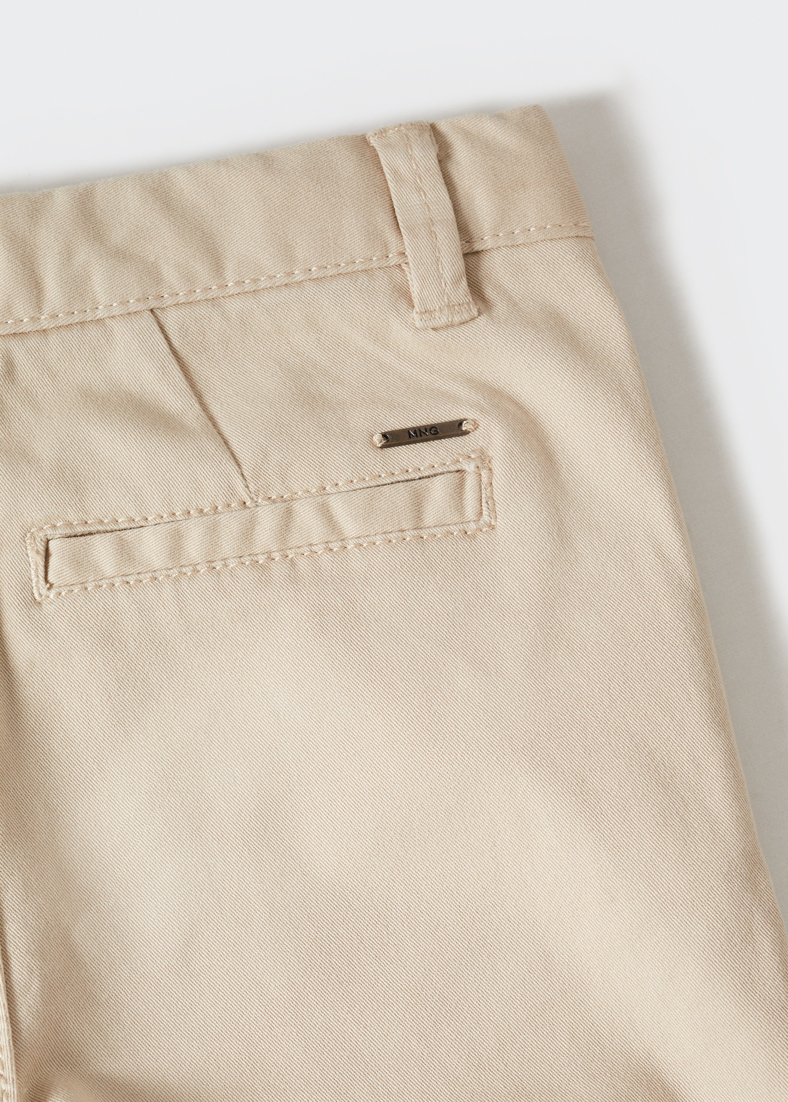 Cotton chinos - Details of the article 0