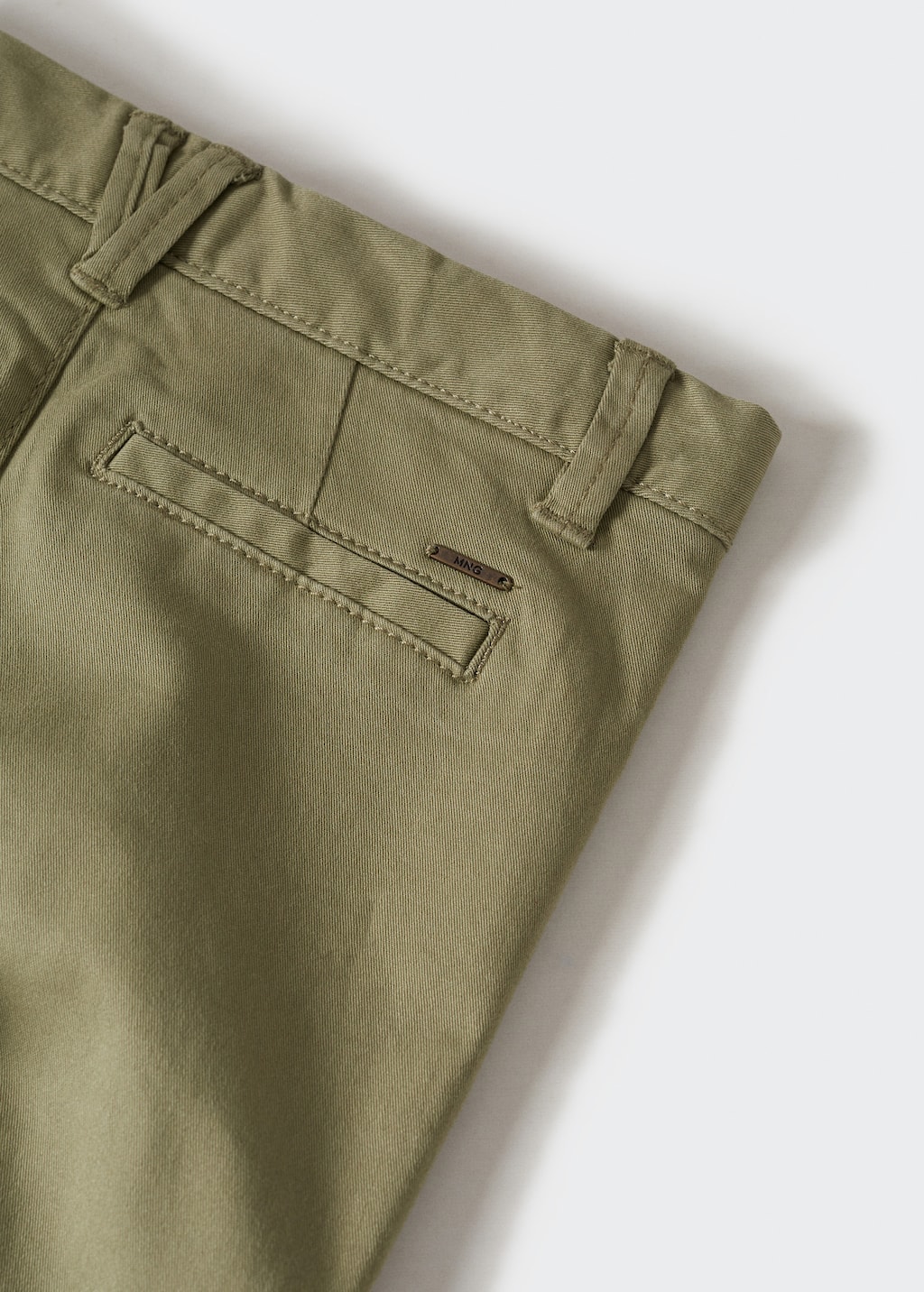 Cotton chinos - Details of the article 0