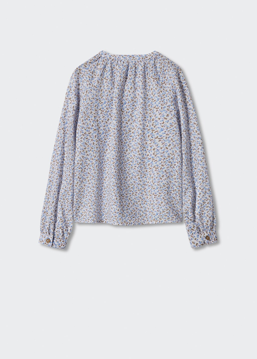 Blouse en imprimé floral - Verso de l’article