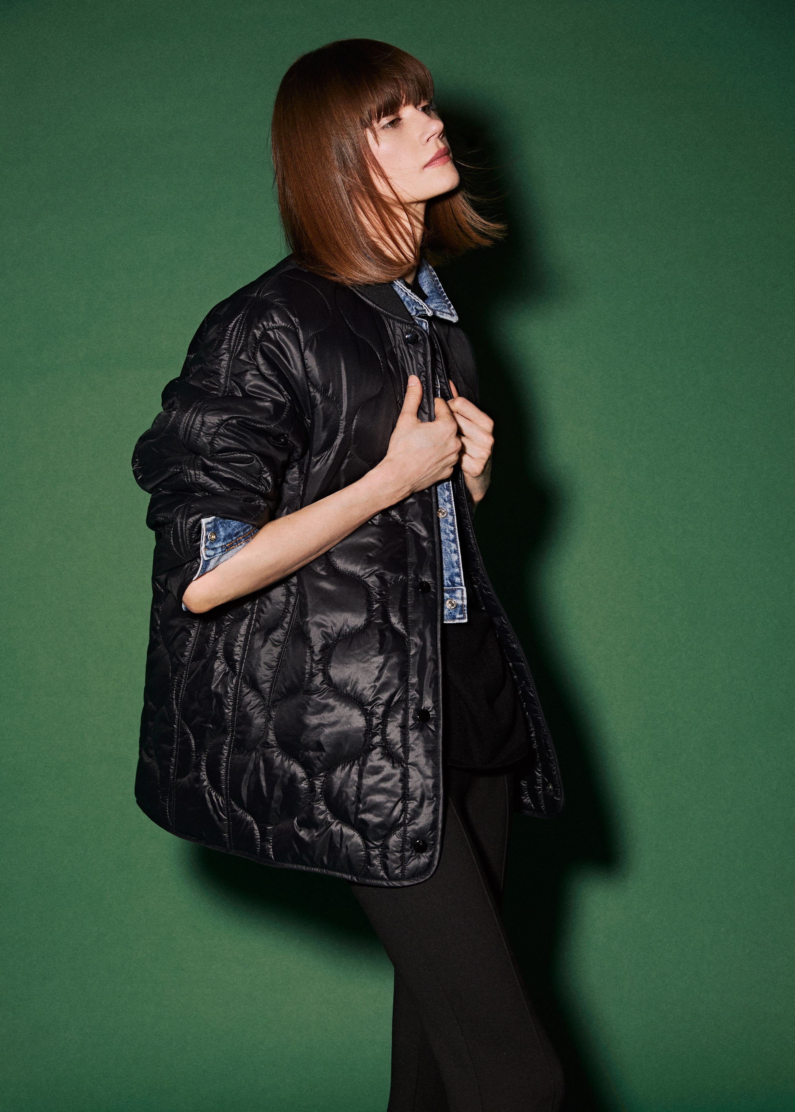 Lightweight quilted anorak - Details of the article 6