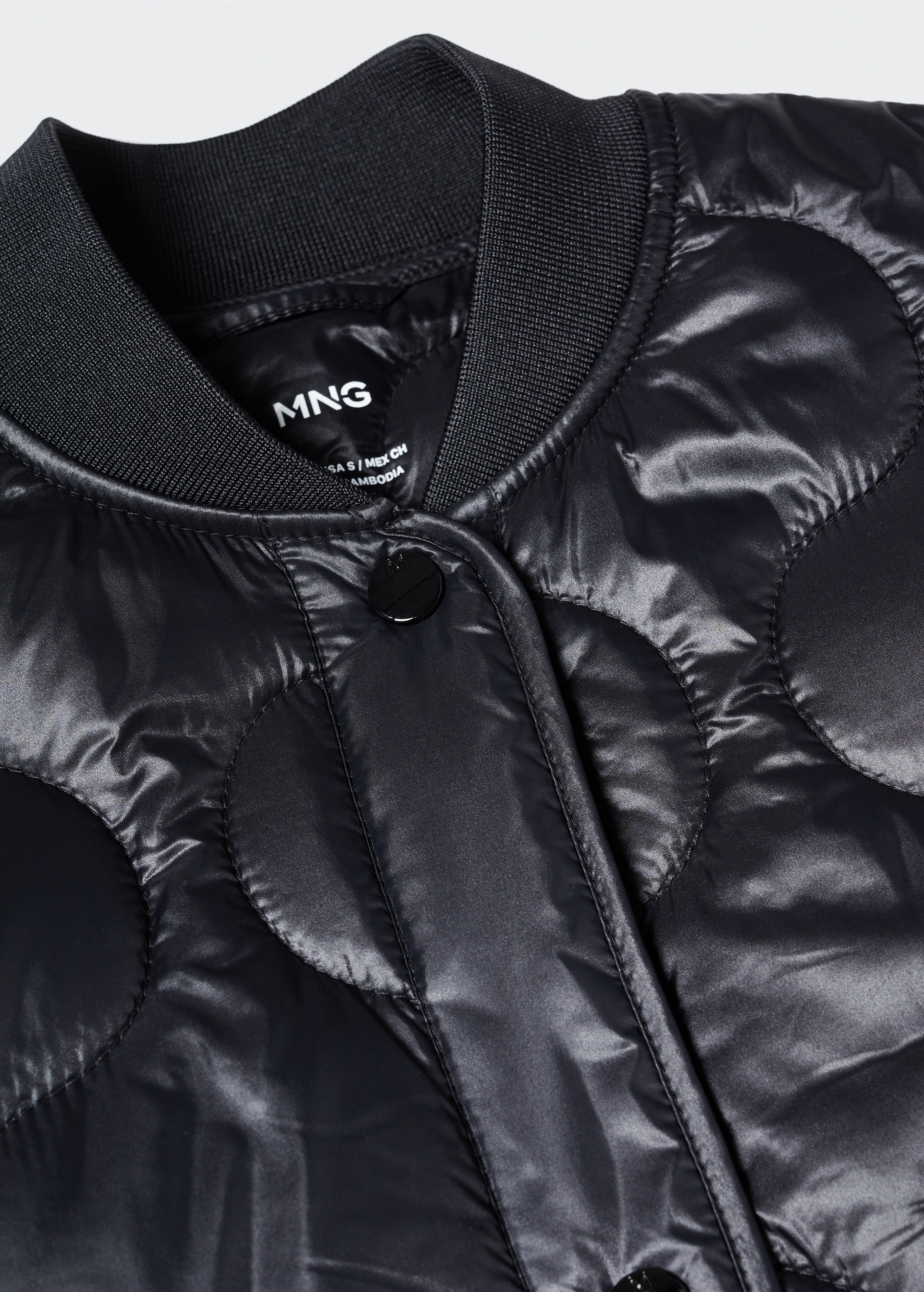 Lightweight quilted anorak - Details of the article 8