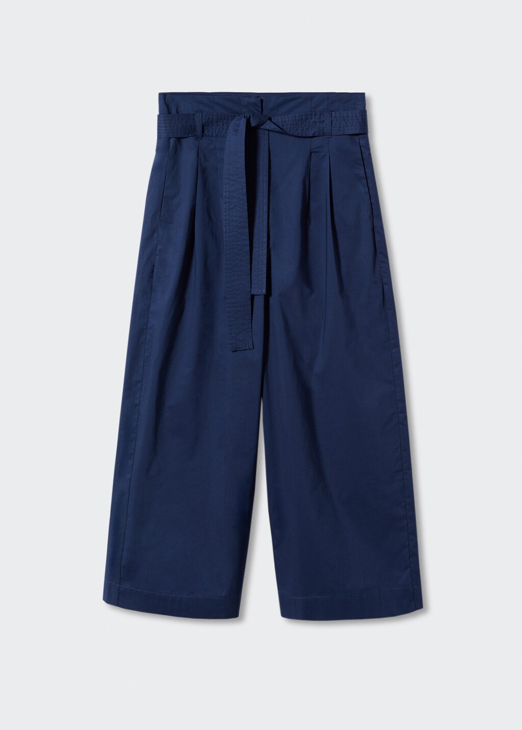 Pleated culottes trousers - Article without model