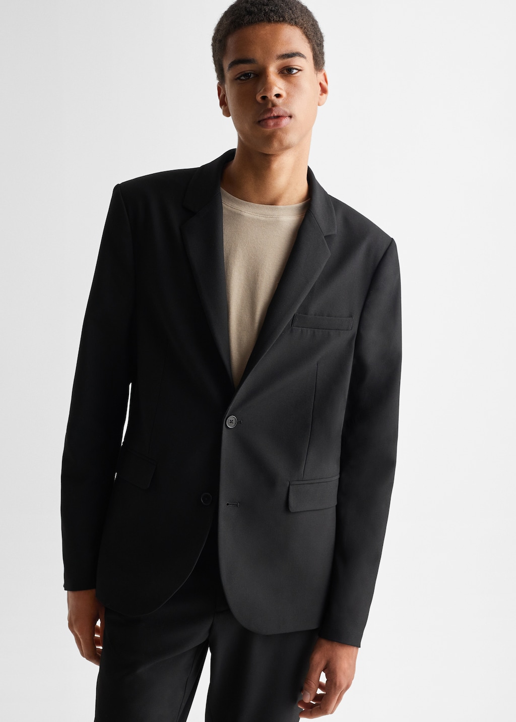 Slim-fit suit jacket - Medium plane