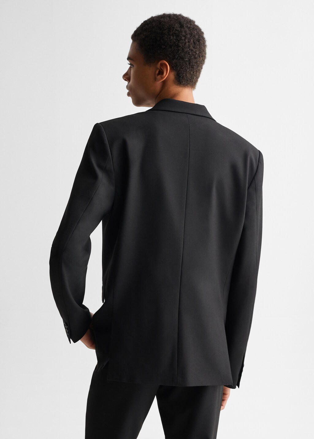 Slim-fit suit jacket - Reverse of the article