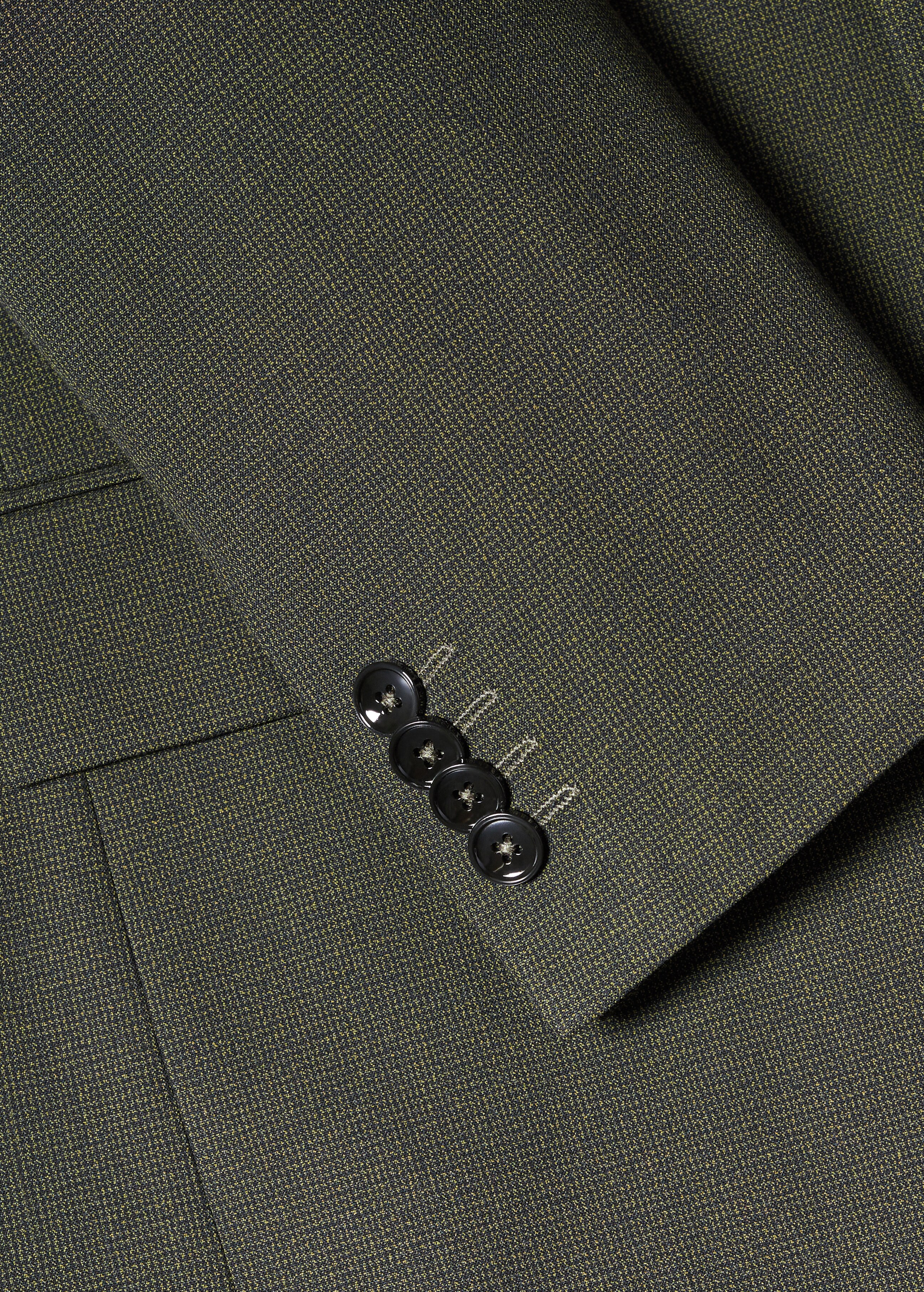 Slim-fit suit blazer - Details of the article 8