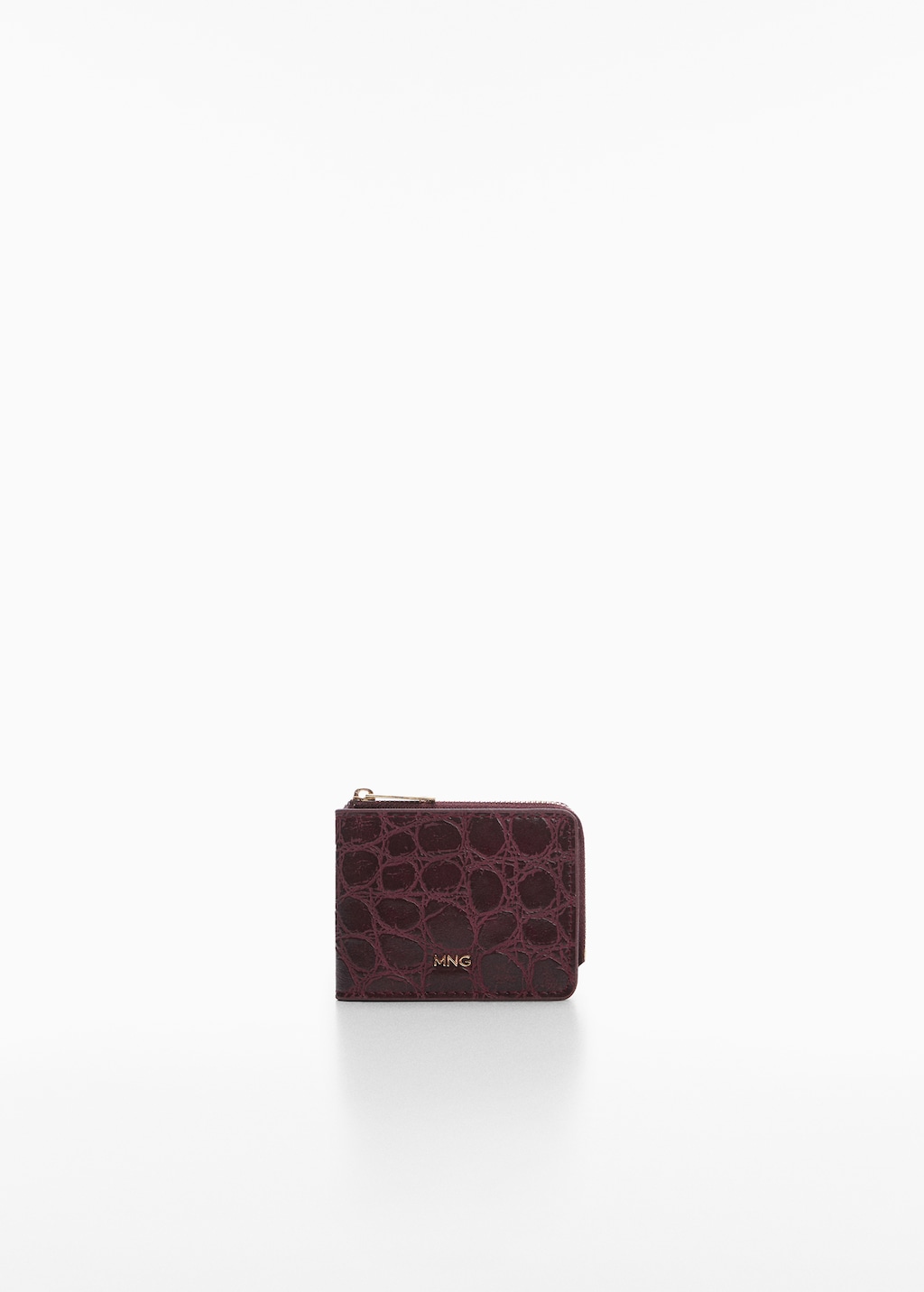 Croc-effect wallet - Article without model