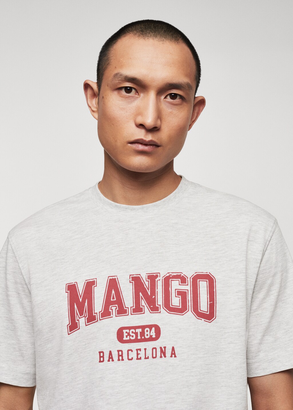 Cotton varsity t-shirt - Details of the article 1