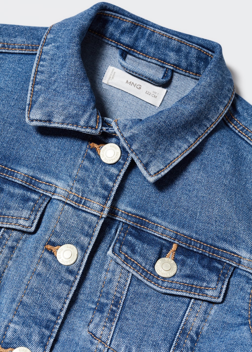 Pockets denim jacket - Details of the article 8