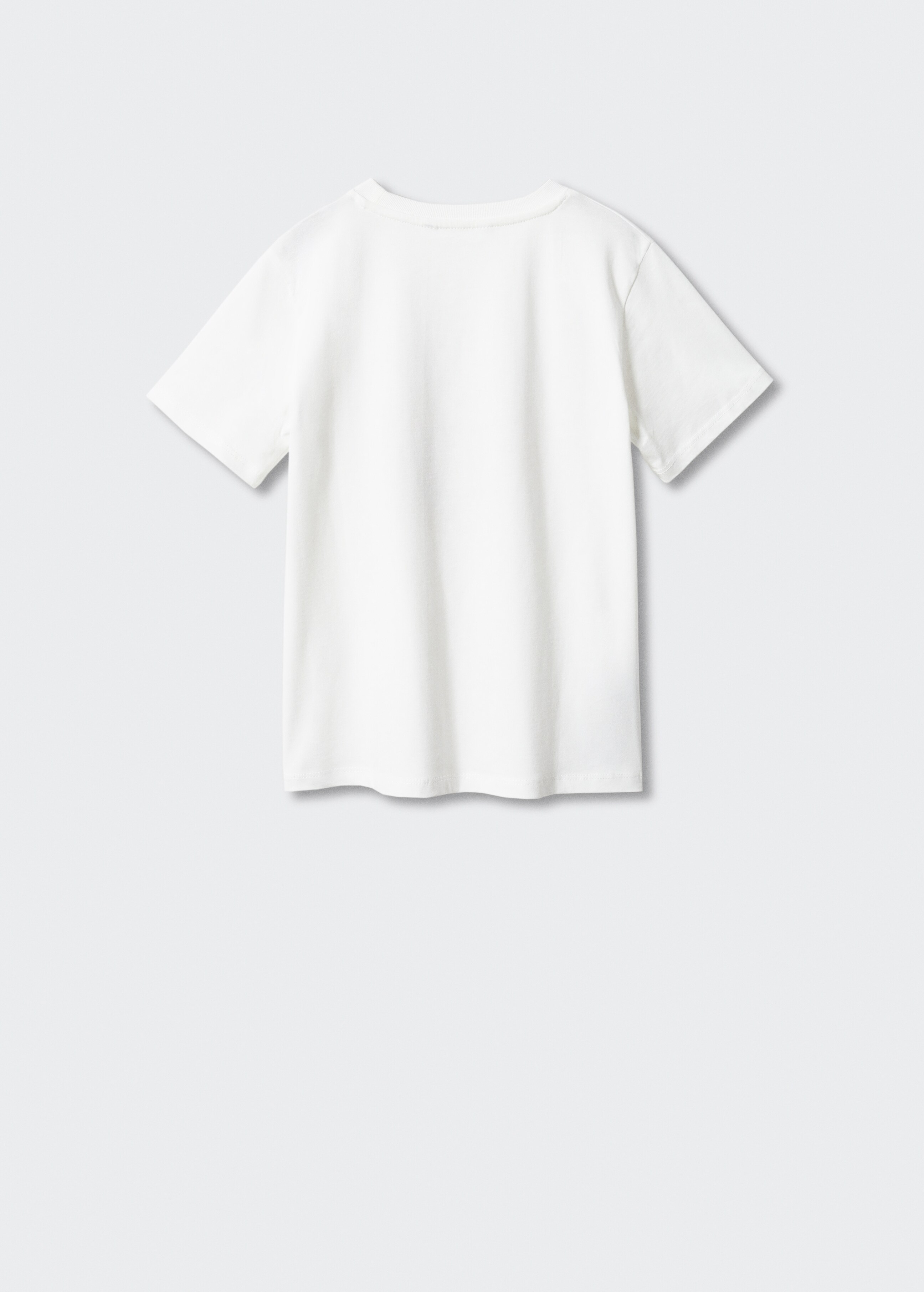 Camiseta estampada algodón - Reverso del artículo