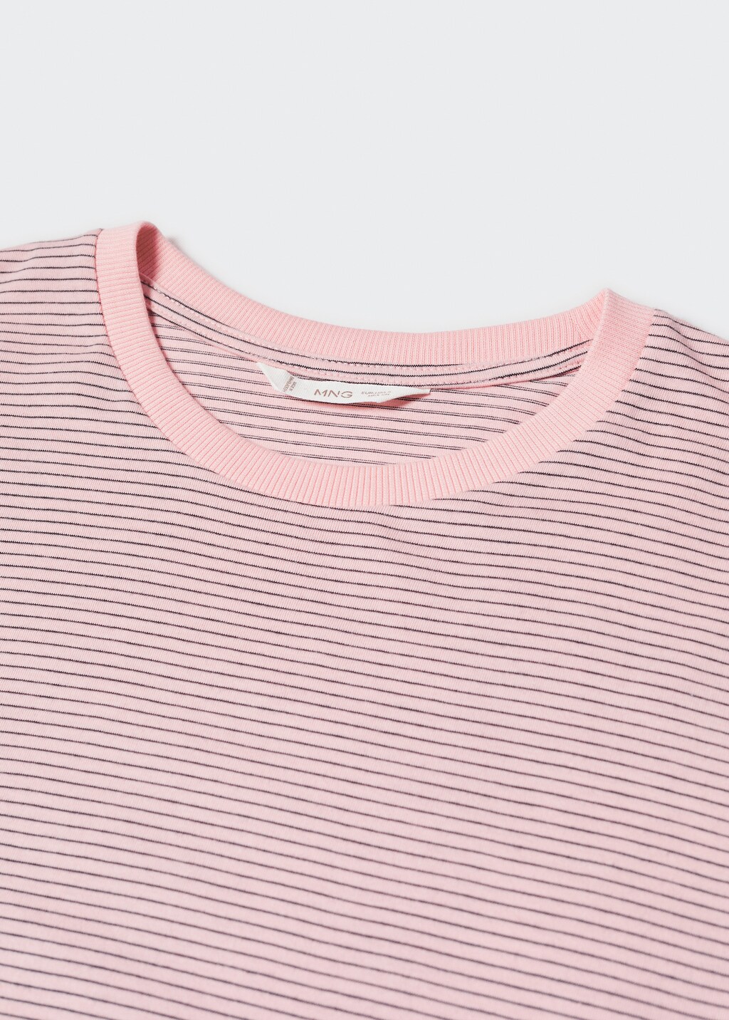 Striped cotton T-shirt - Details of the article 8