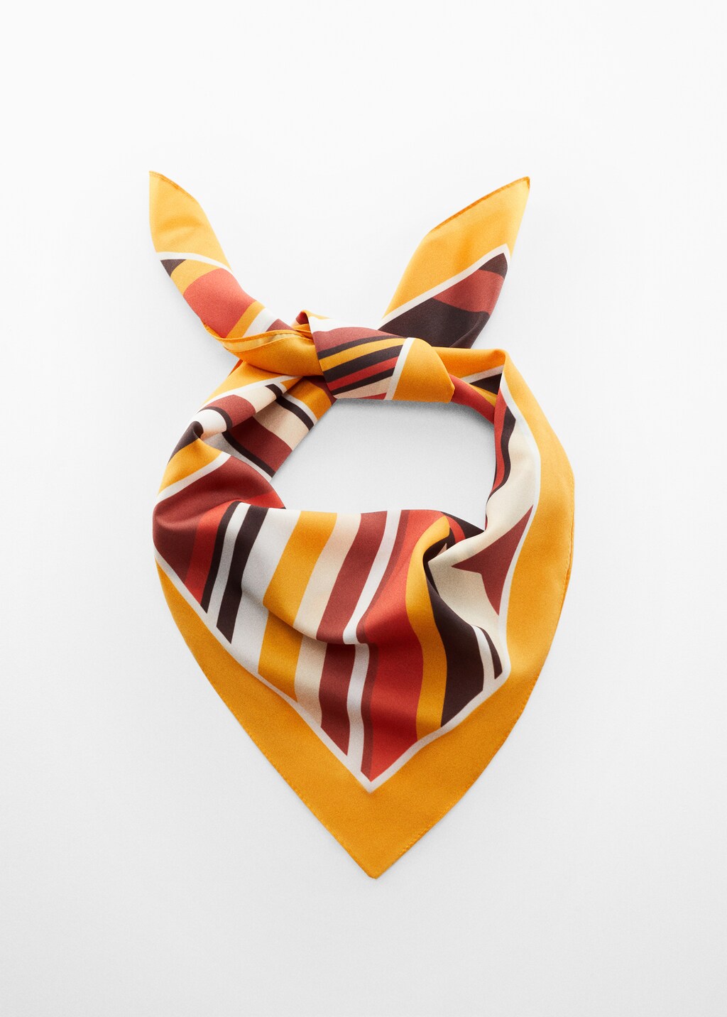 Geometric printed foulard - Article without model