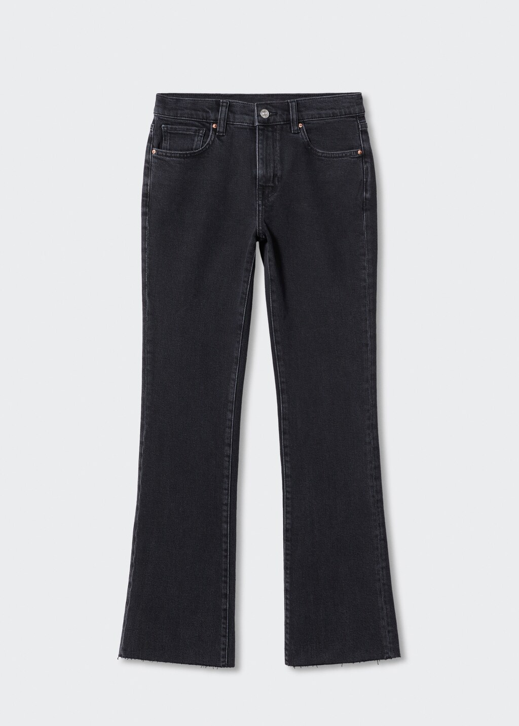 Low-rise flared jeans - Article without model