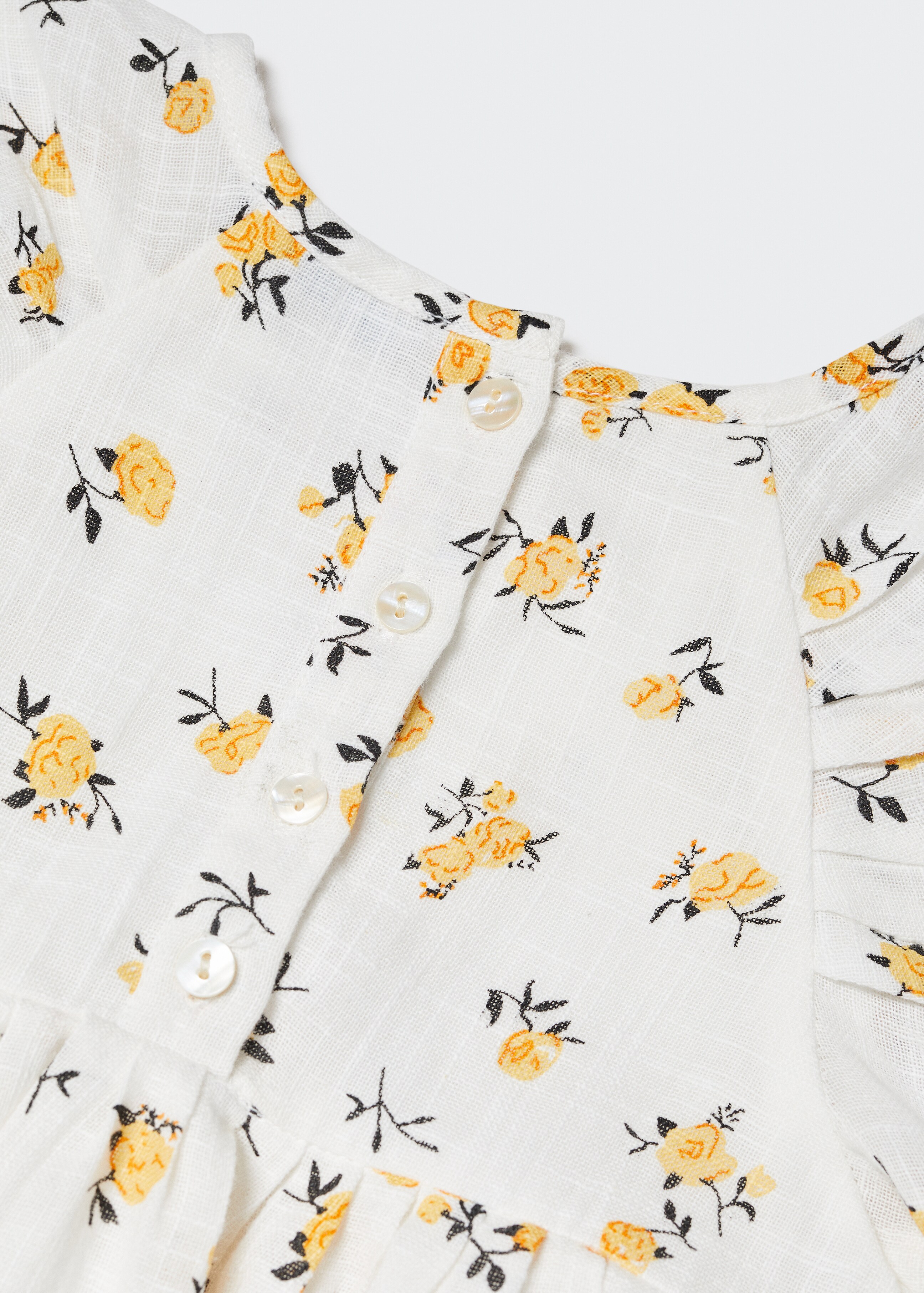 Printed cotton dress - Details of the article 8