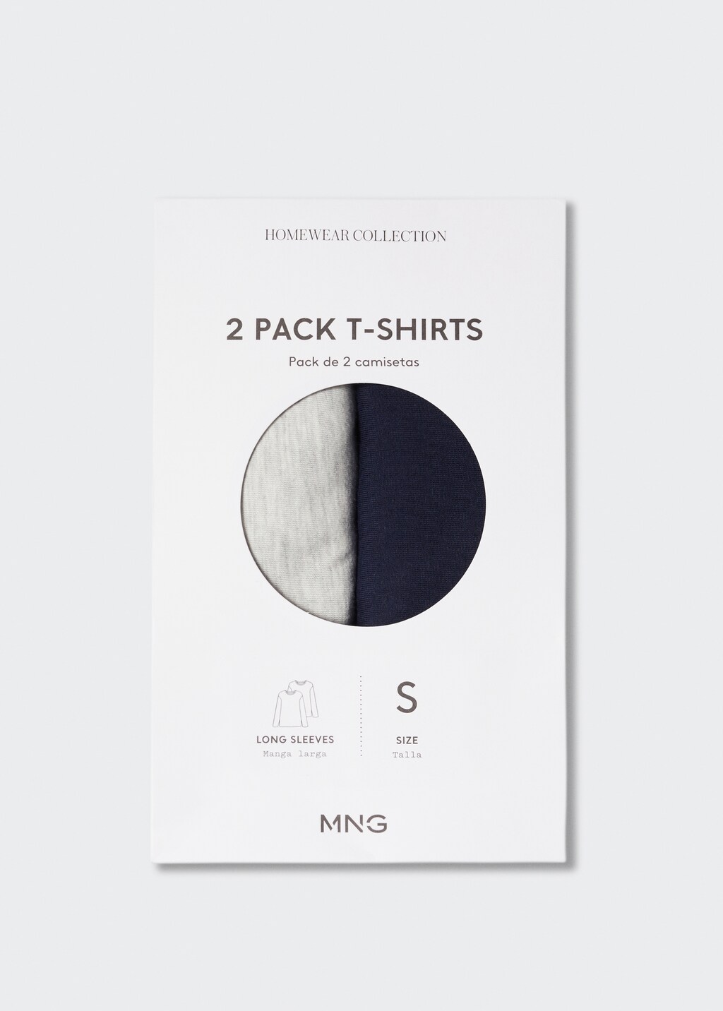 2 pack cotton t-shirt - Article without model