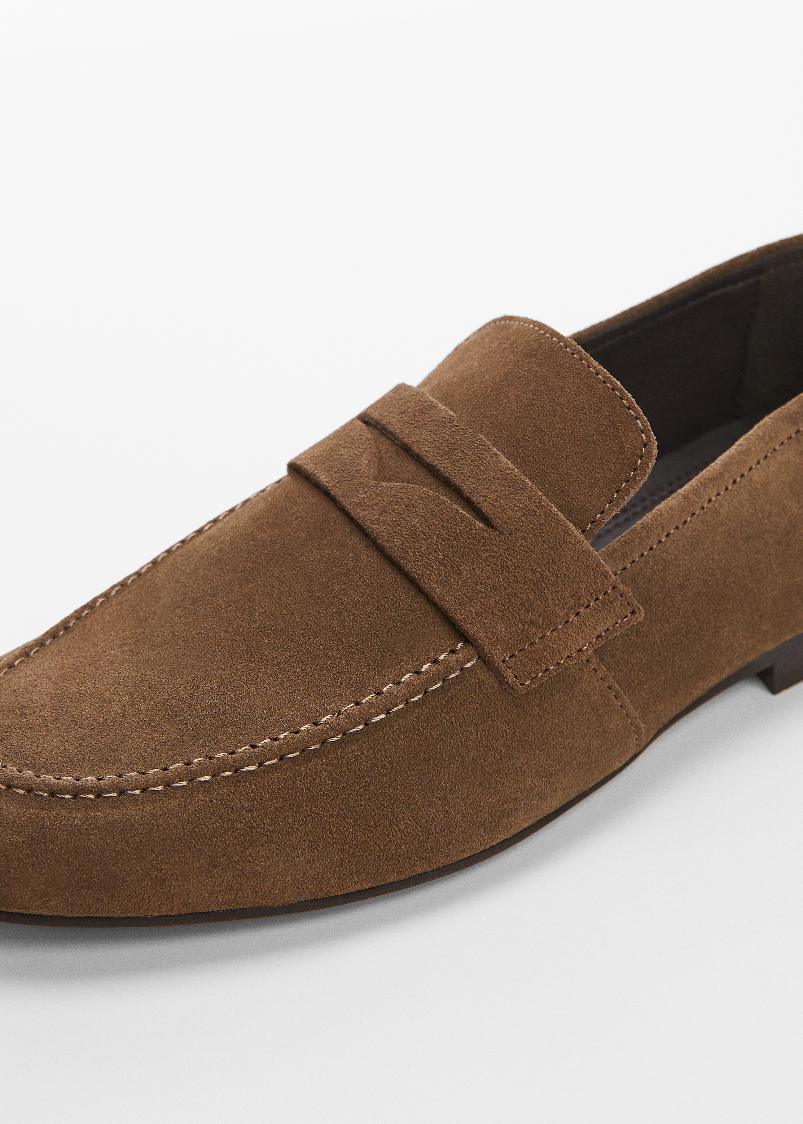 Suede leather moccasin - Details of the article 3