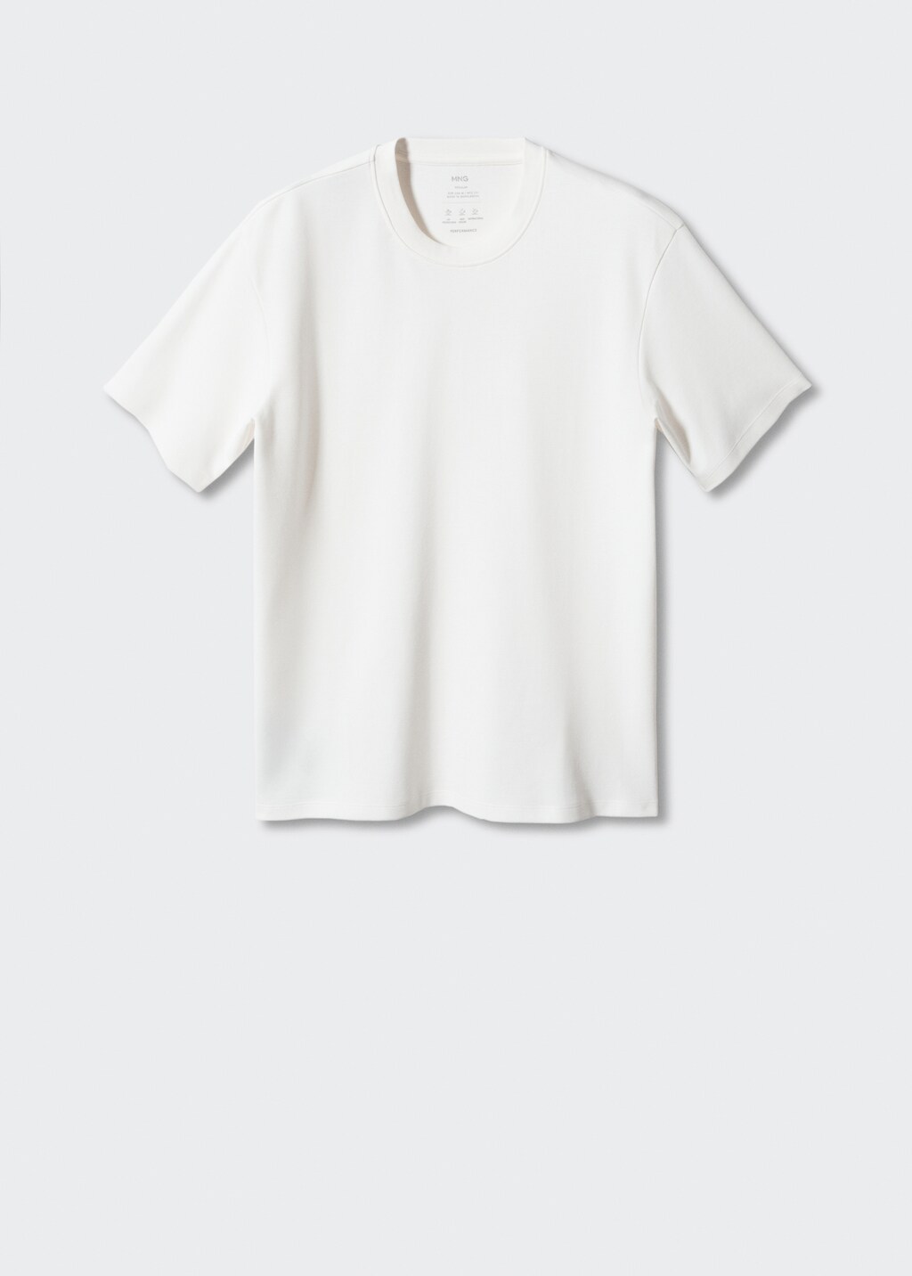 Breathable cotton t-shirt - Article without model