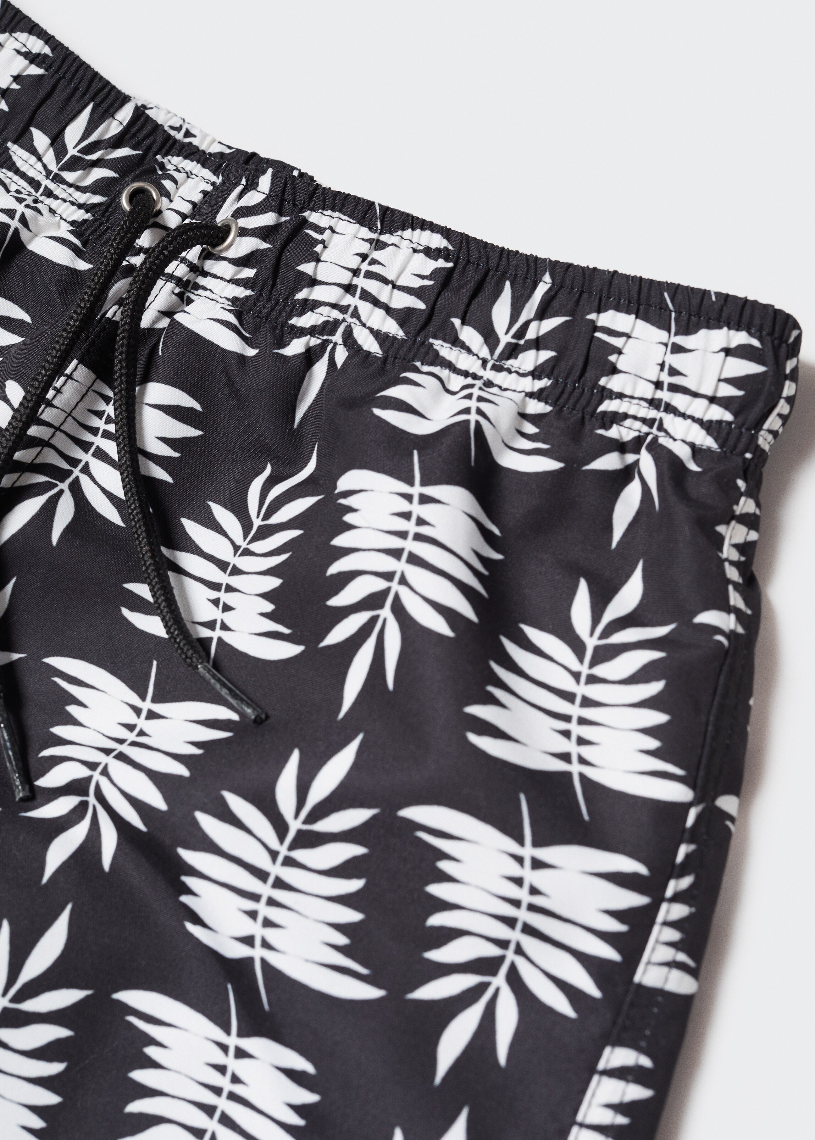 Leaf-print swimsuit - Details of the article 8