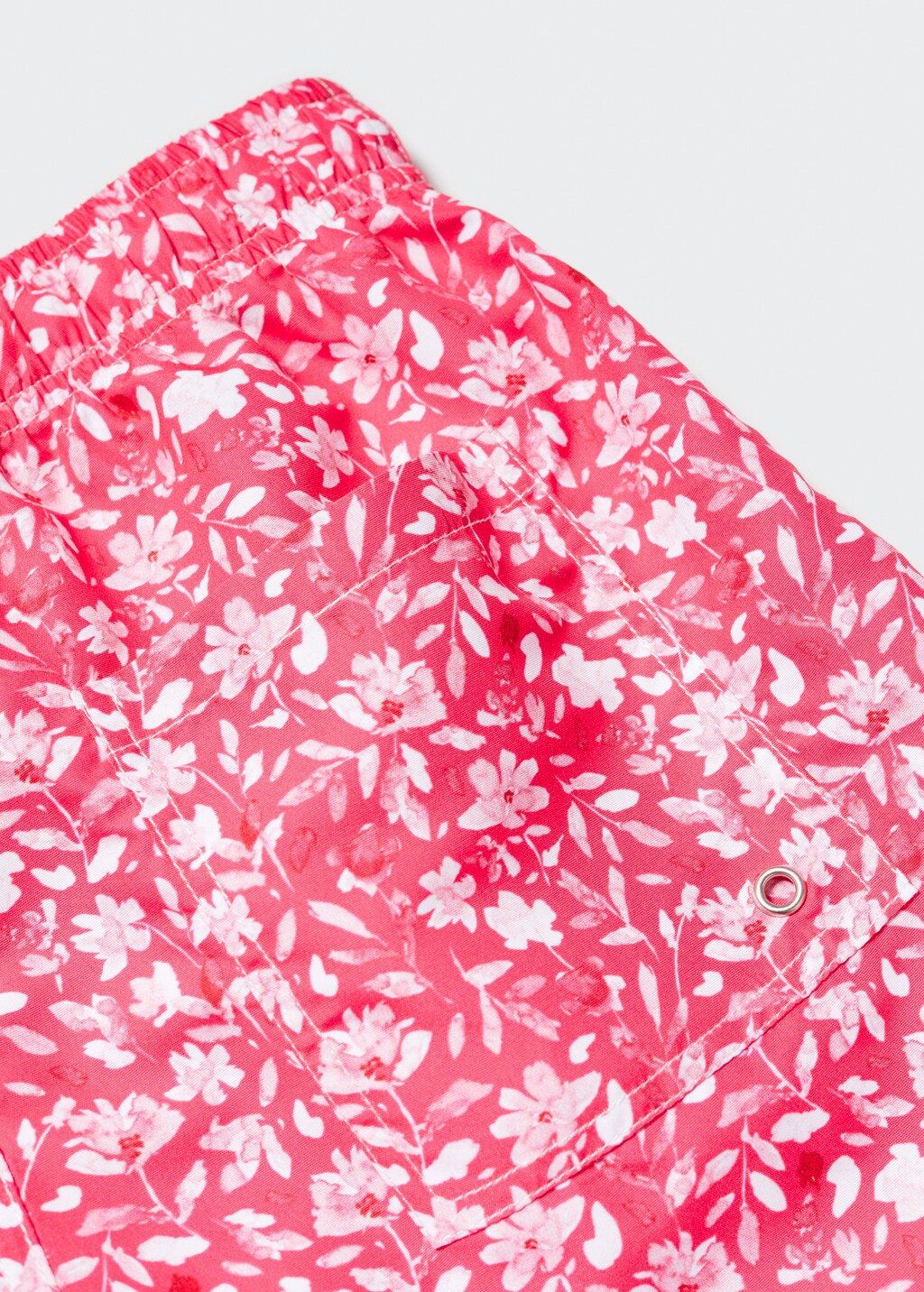 Floral-print swimming trunks - Details of the article 8