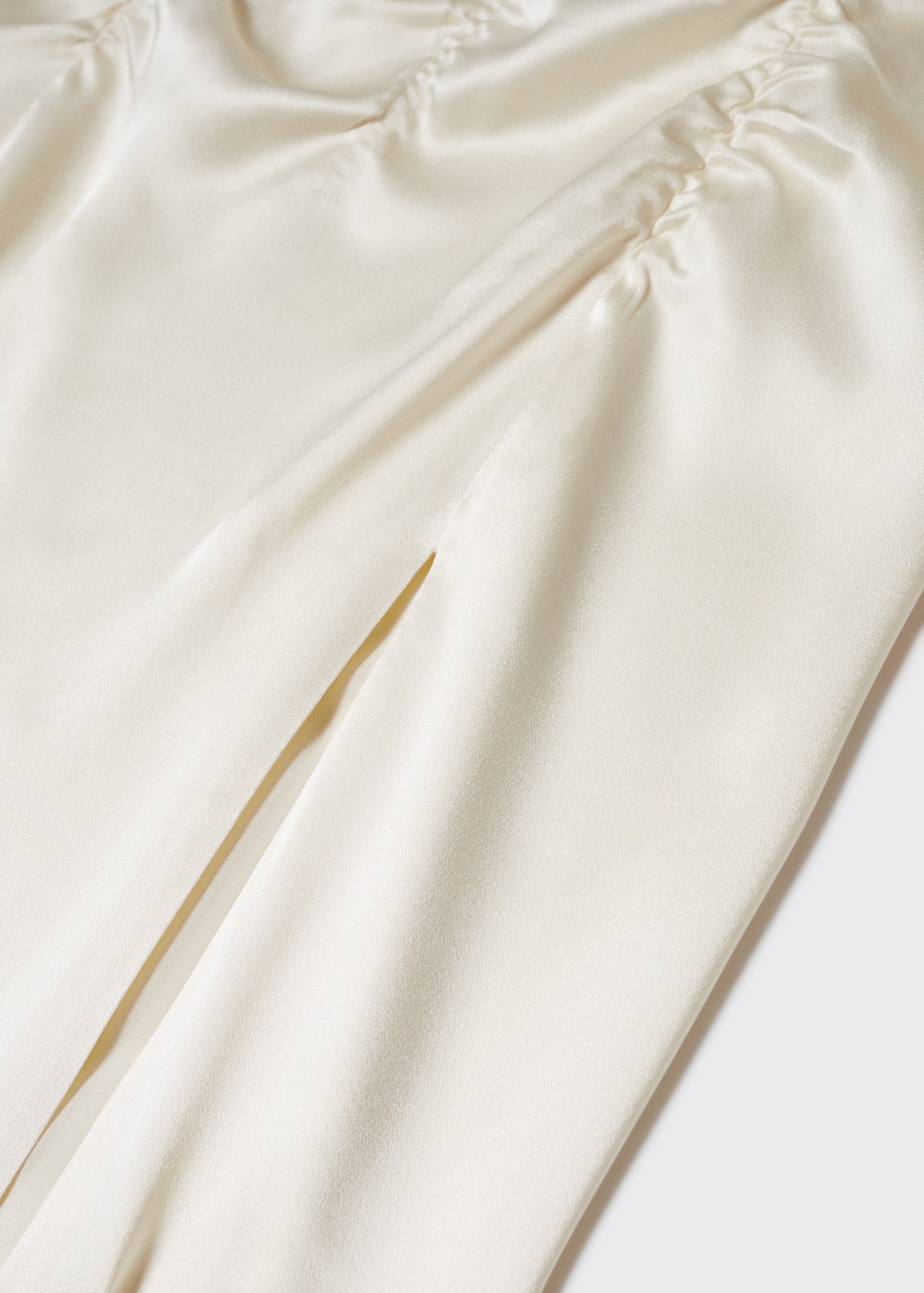 Φόρεμα σατέν ντραπέ  - Λεπτομέρεια του προϊόντος 8