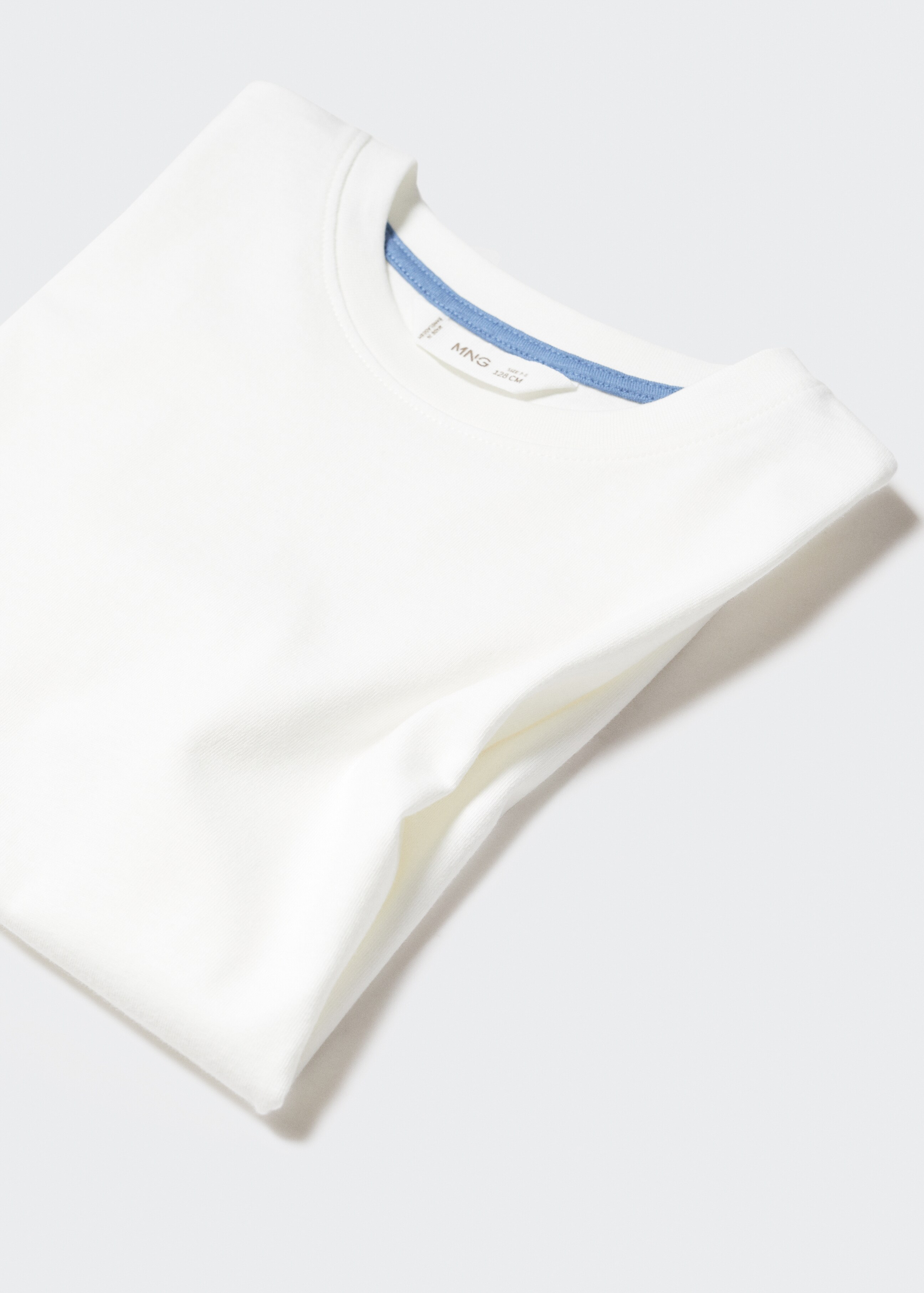 Basic 100% cotton t-shirt - Details of the article 8