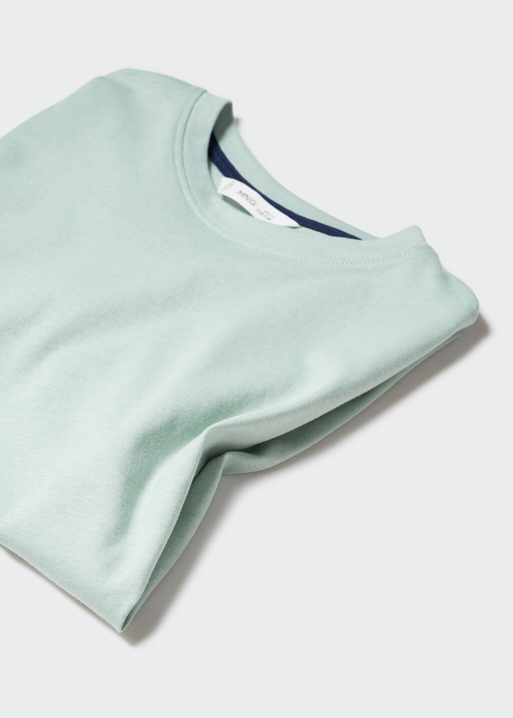 Basic 100% cotton t-shirt - Details of the article 8