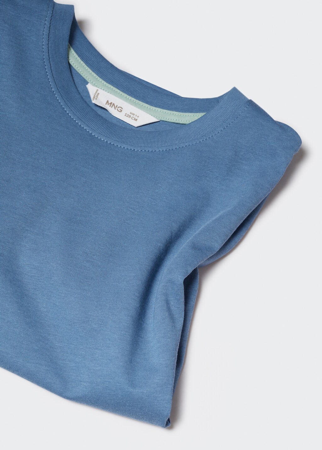 Basic 100% cotton t-shirt - Details of the article 8