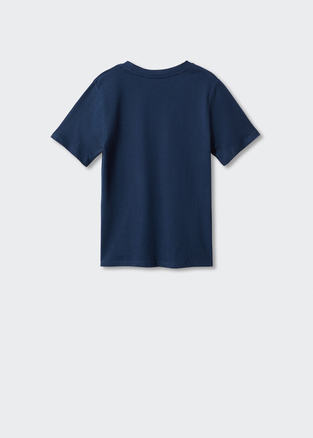 Basic 100% cotton t-shirt - Reverse of the article