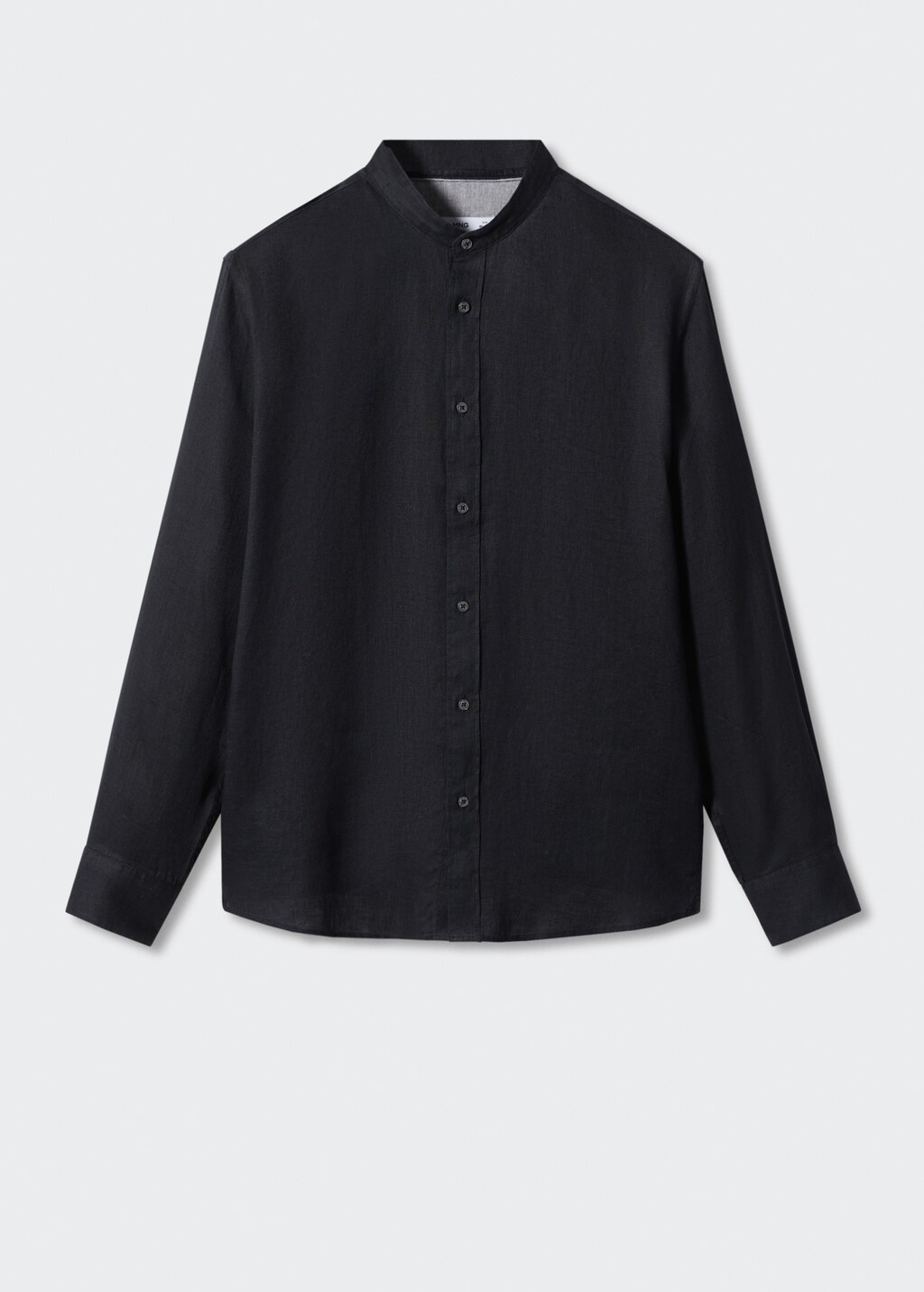 100% linen Mao collar shirt - Article without model