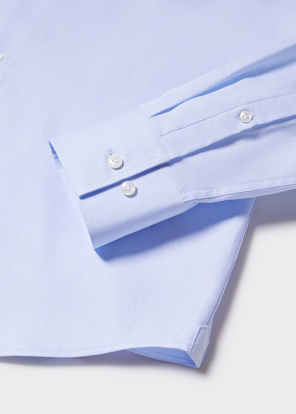 Slim fit cotton suit shirt - Details of the article 8