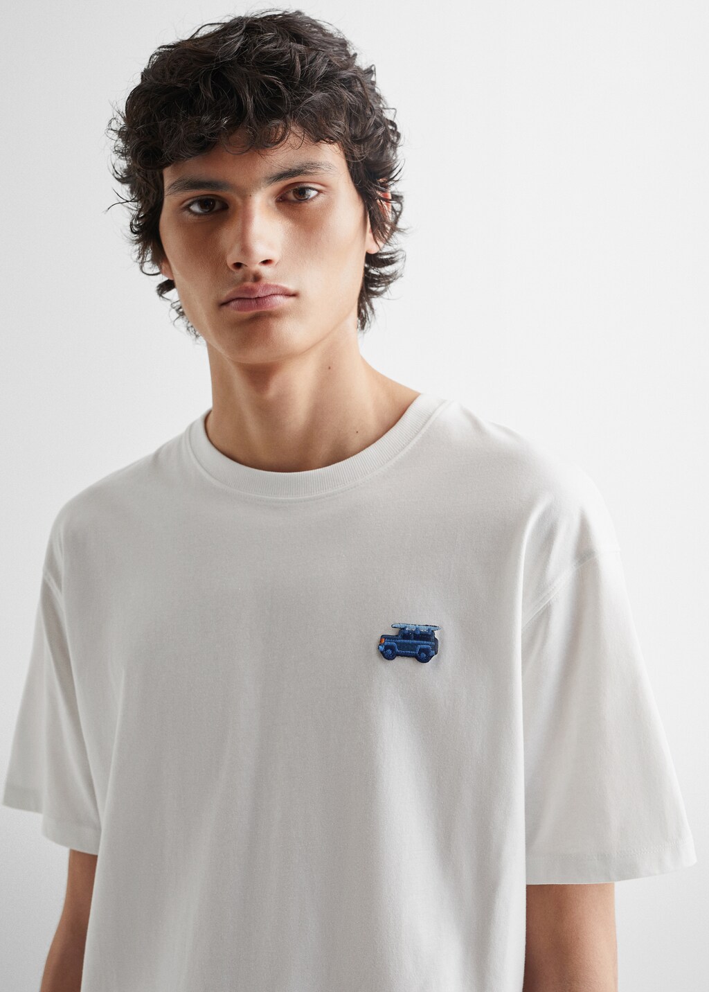 Cotton printed T-shirt - Details of the article 1