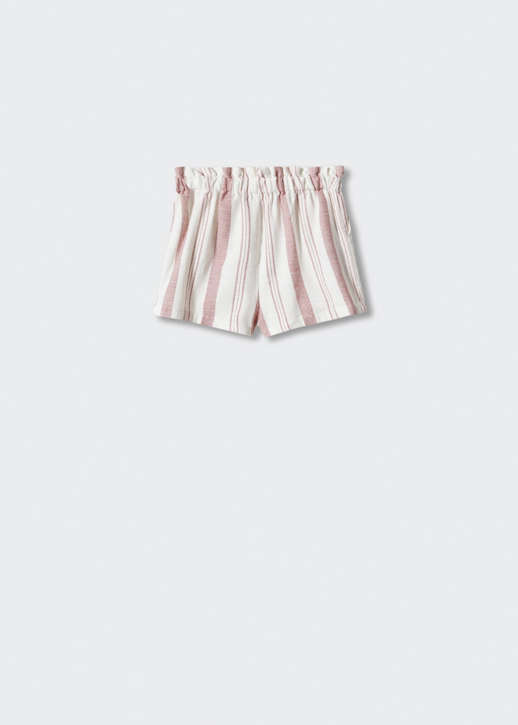 Striped shorts - Reverse of the article