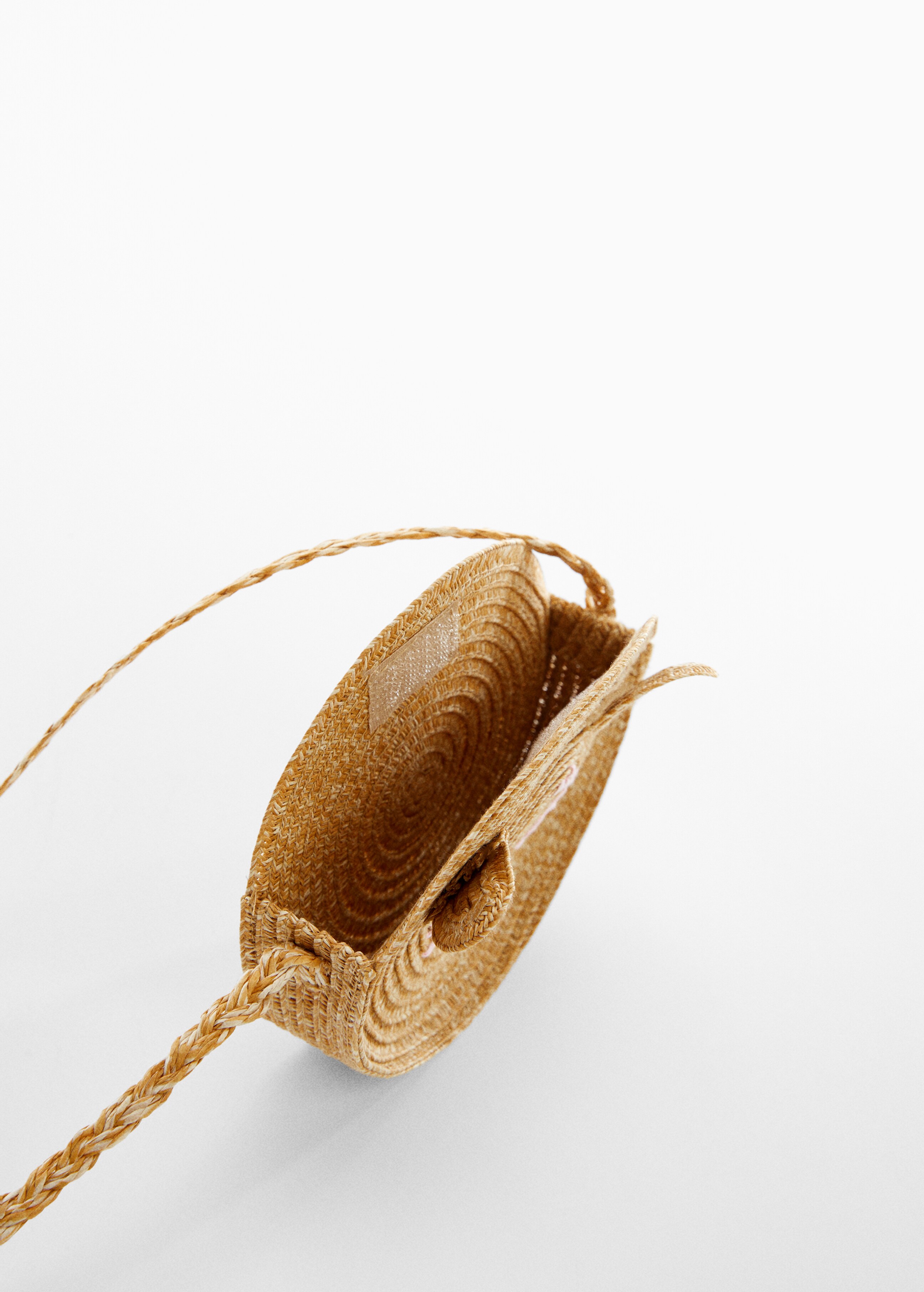 Rounded straw bag - Details of the article 2