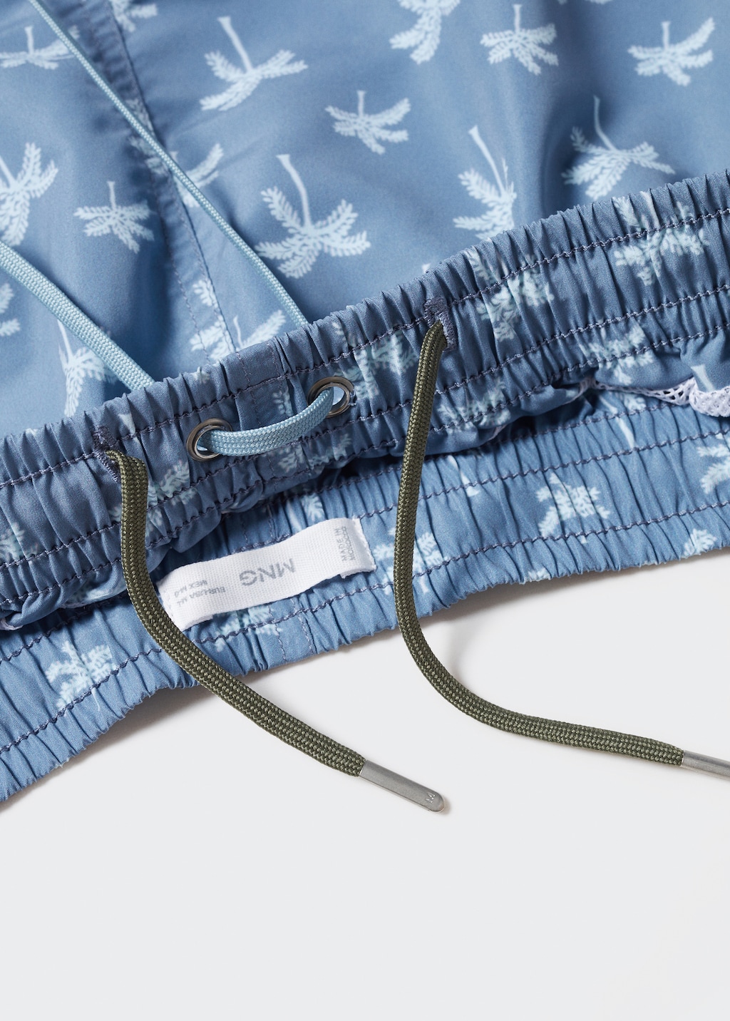 Palm trees print swimsuit - Details of the article 8