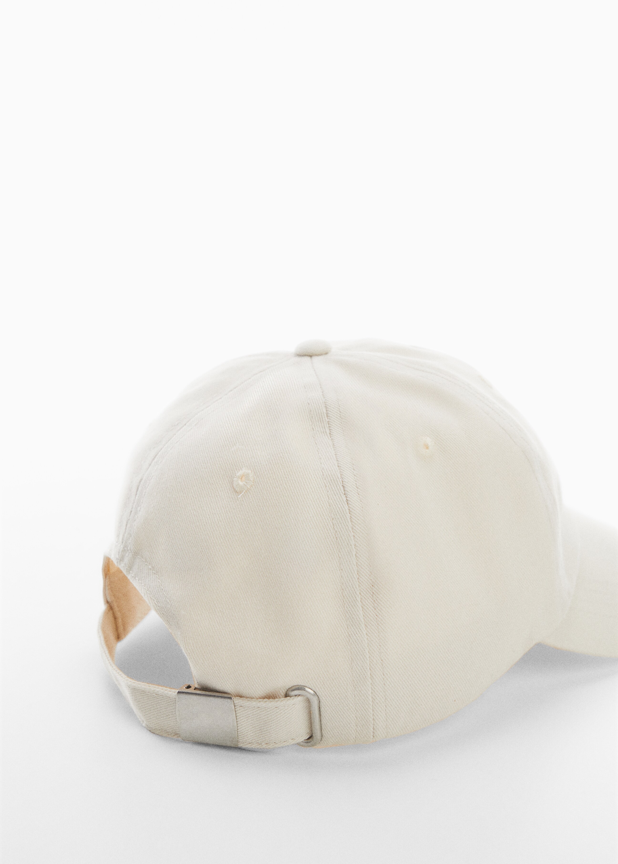 Embroidered cotton cap - Details of the article 2