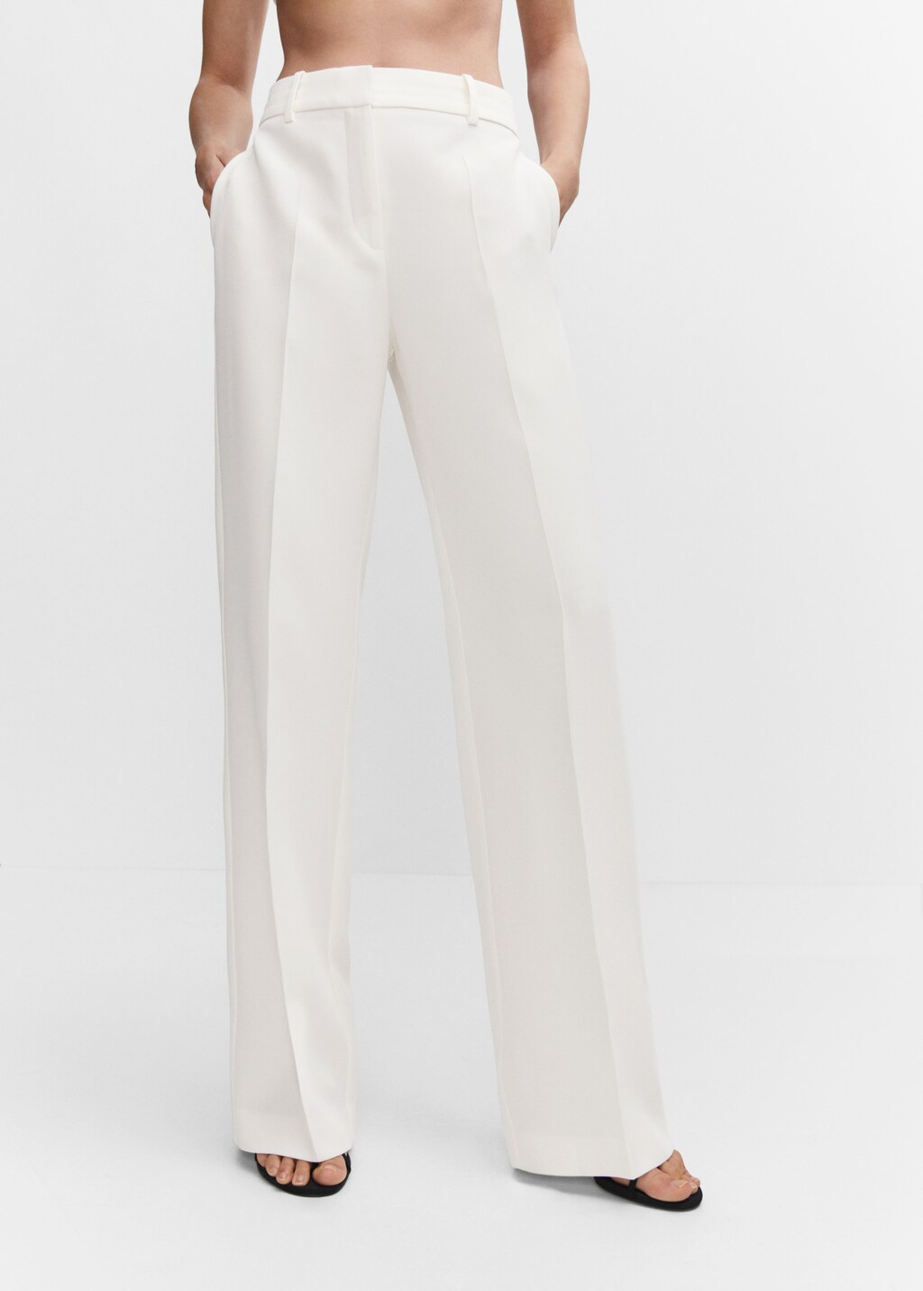  Wide leg suit pants - Medium plane