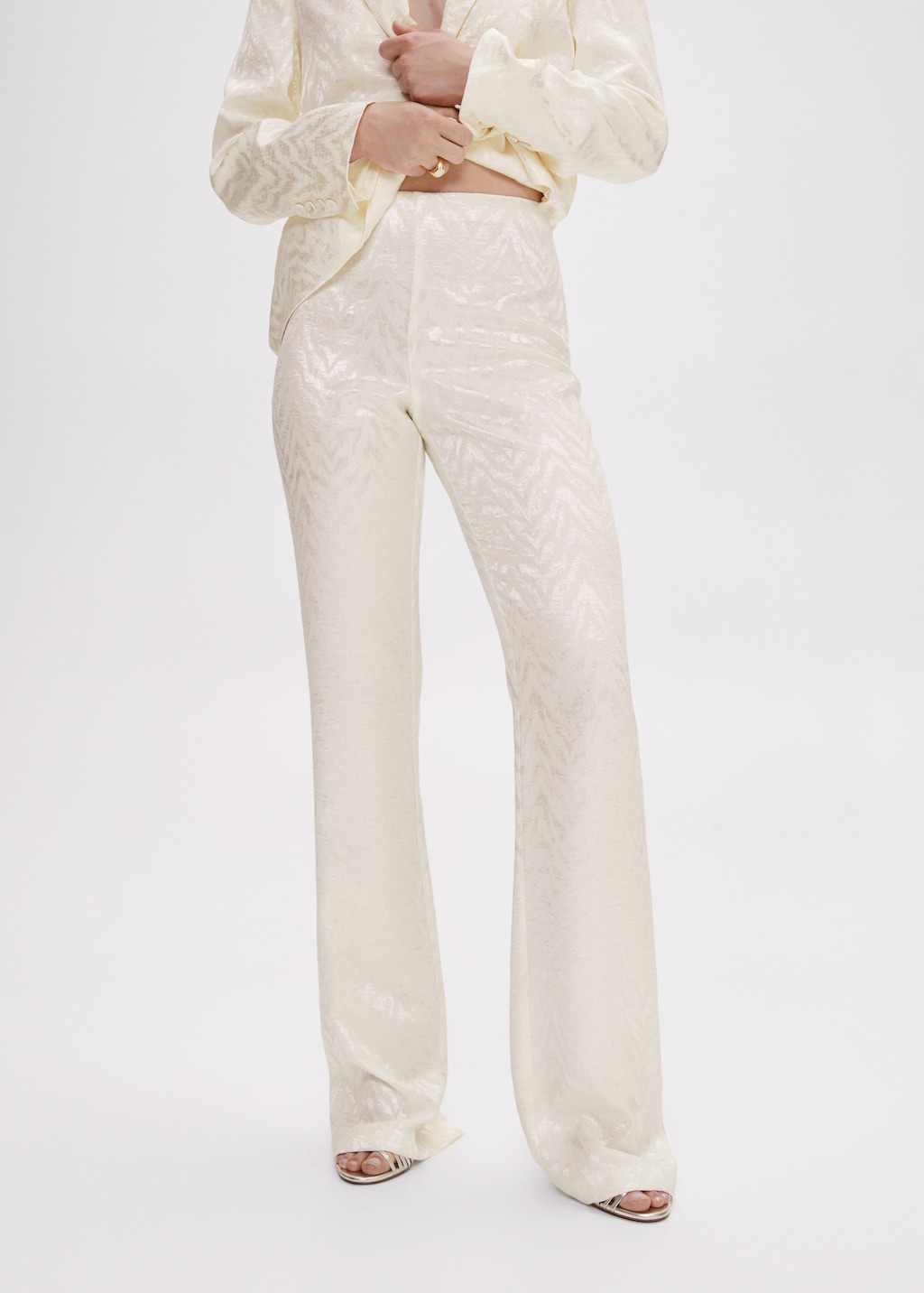 Jacquard pantalon - Middenvlak