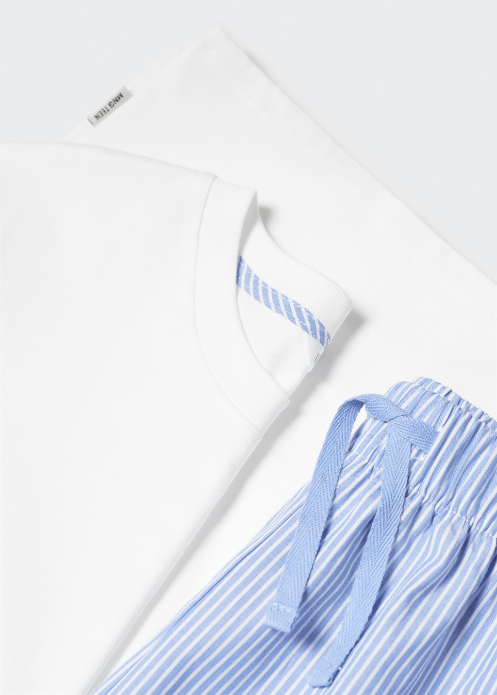 Short cotton pyjamas - Details of the article 8