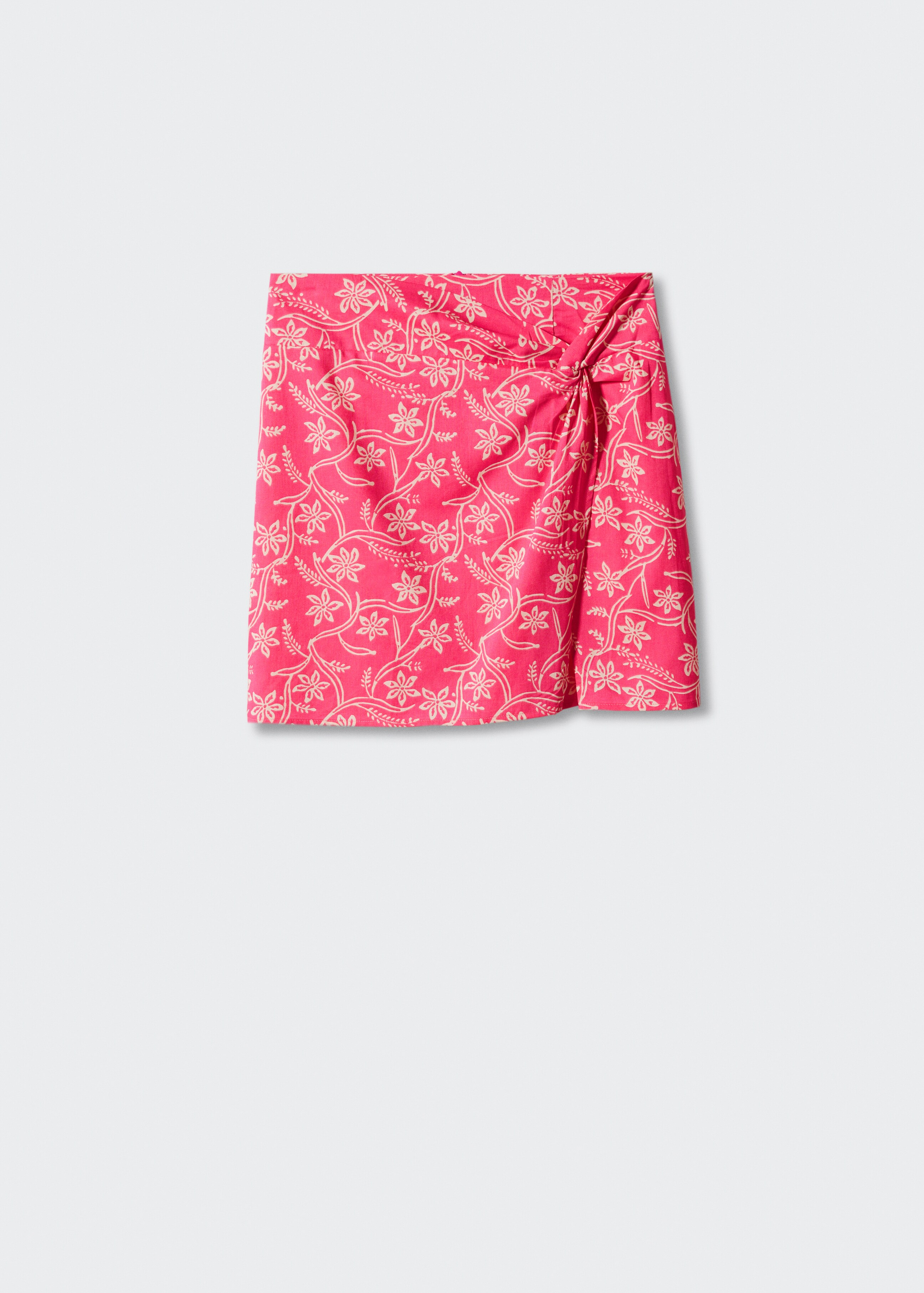 Knot printed skirt - Article without model