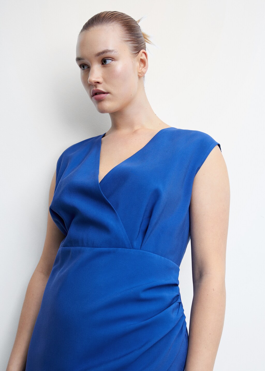 Draped detail dress - Details of the article 4