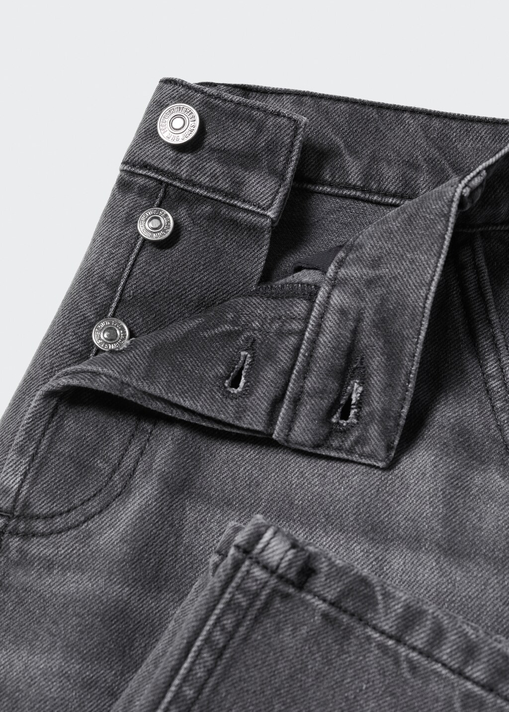 Low-rise loose-fit wideleg jeans - Details of the article 8