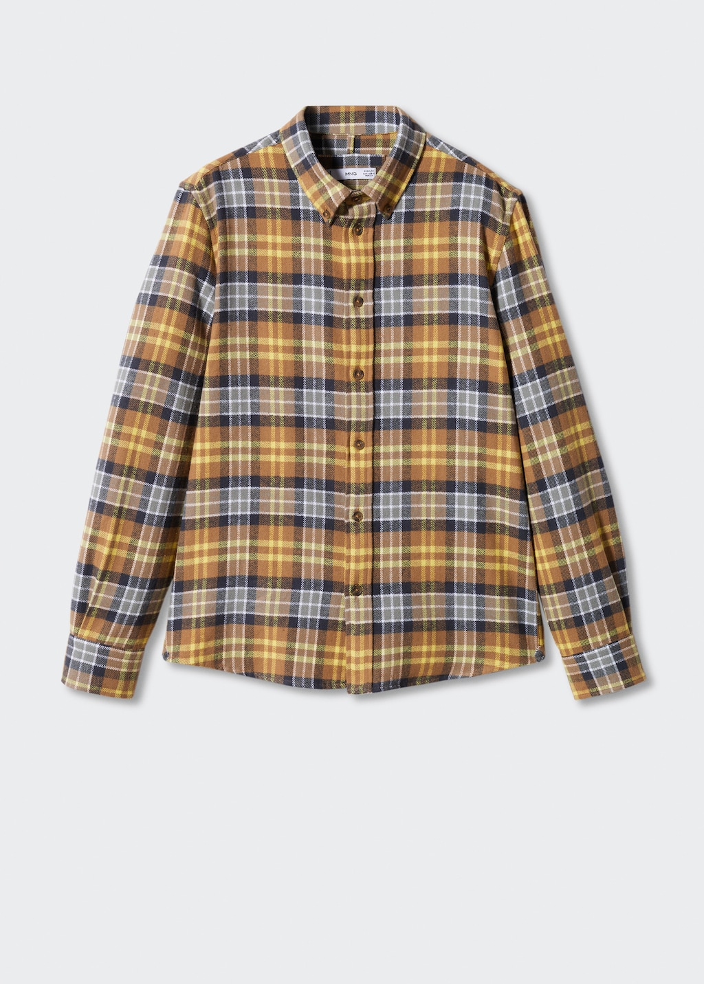 Checked flannel shirt - Article without model