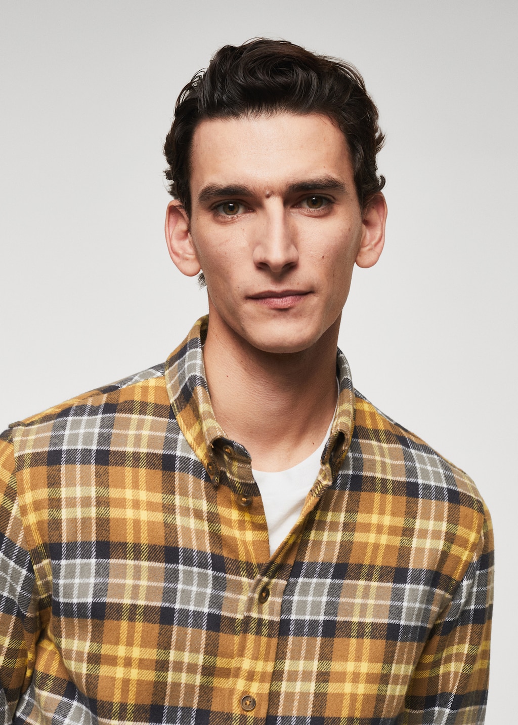 Checked flannel shirt - Details of the article 1