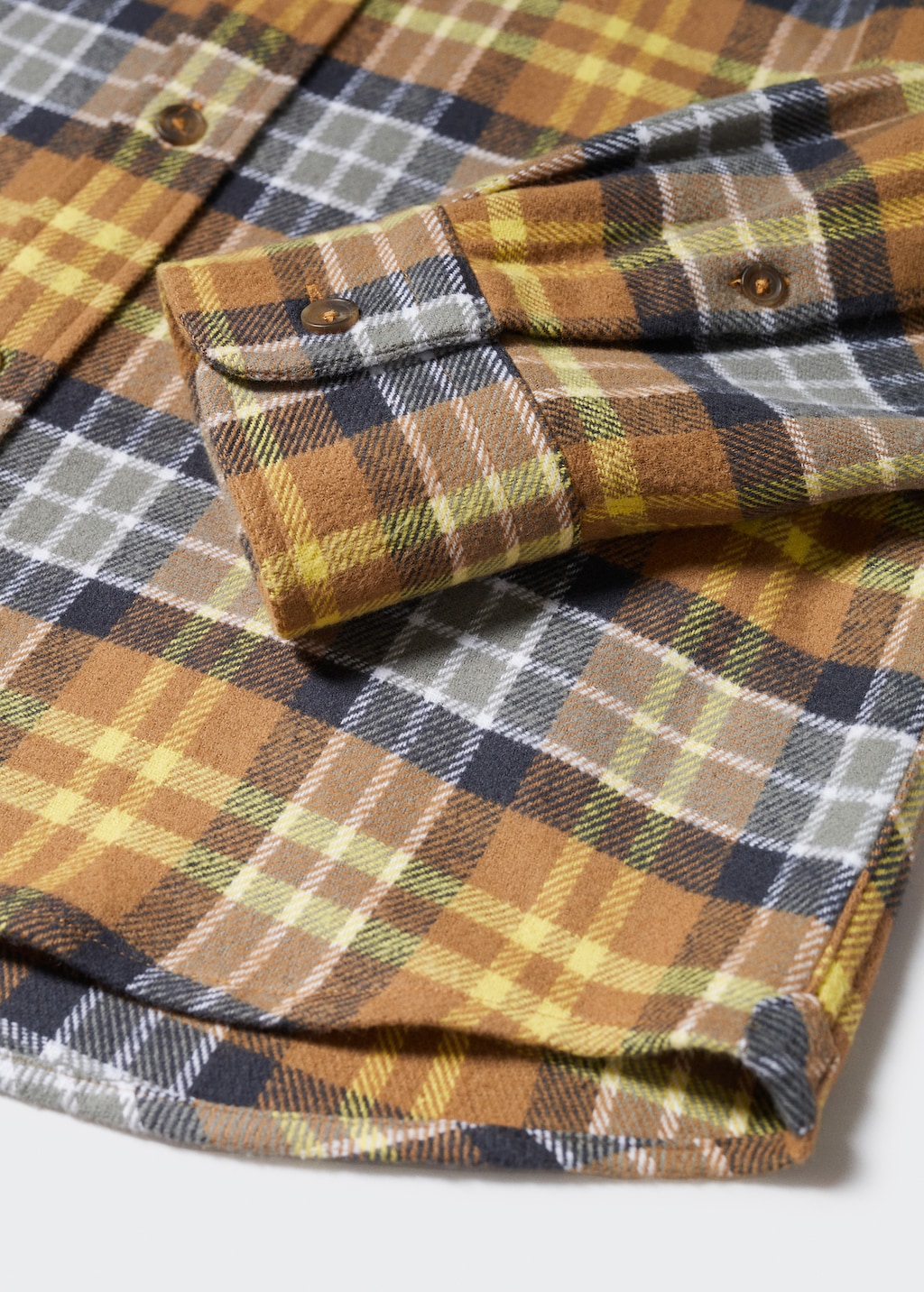 Checked flannel shirt - Details of the article 8