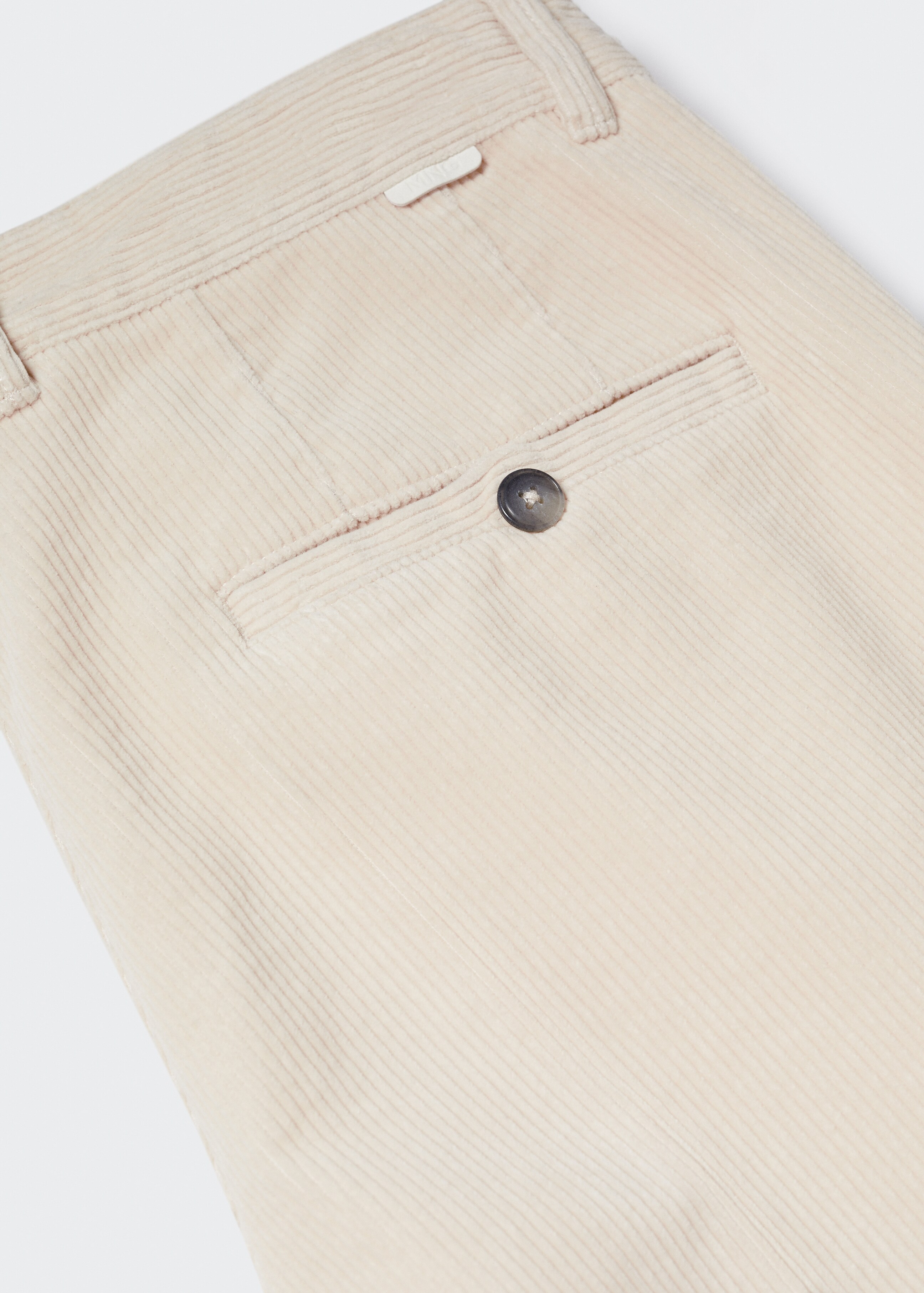 Pleated corduroy trousers - Details of the article 8